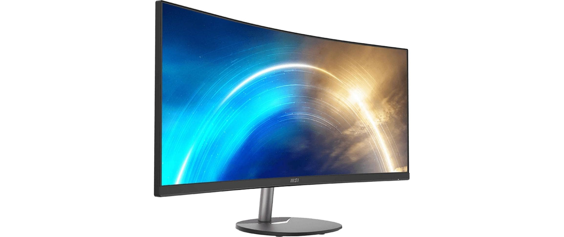 MSI PRO MP341CQDE – Monitor, 34", 300 cd/m², Integrierte Lautsprecher, AMD FreeSync, VESA 100 × 100, Schwarz