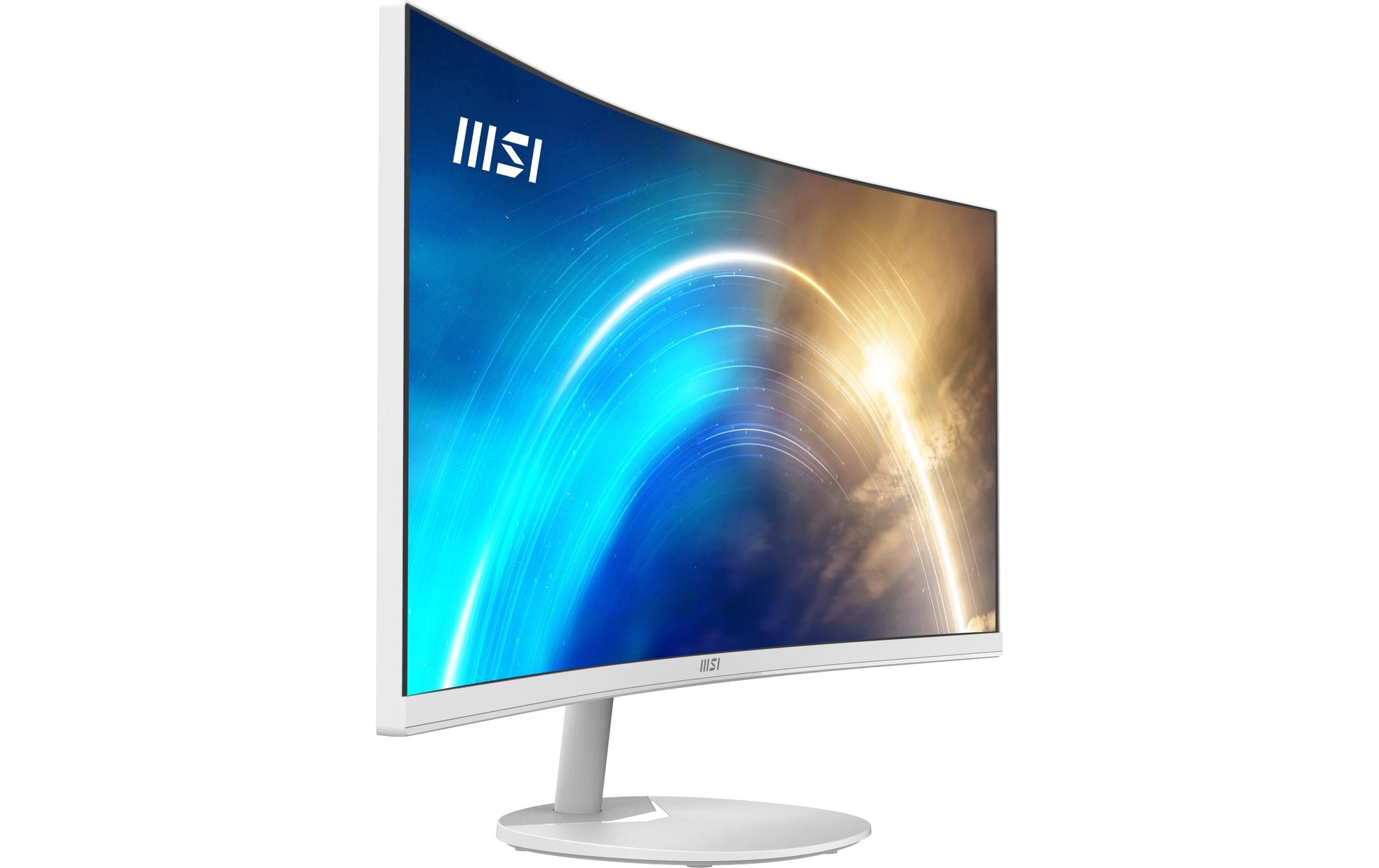 MSI PRO MP341CQWDE – Monitor, 34", VA, 100 Hz, 300 cd/m², Gebogen, VESA 100 × 100, Weiss