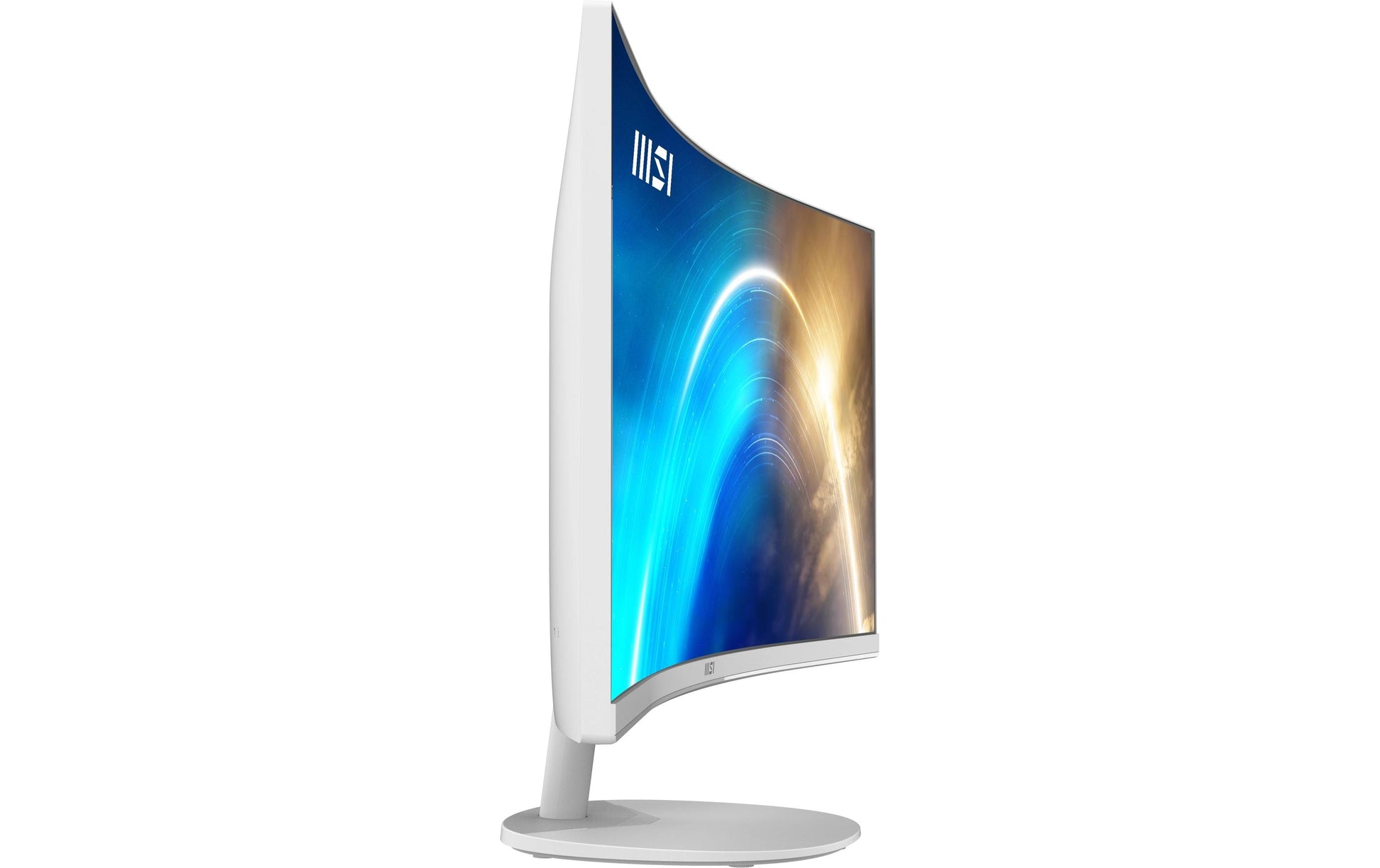MSI PRO MP341CQWDE – Monitor, 34", VA, 100 Hz, 300 cd/m², Gebogen, VESA 100 × 100, Weiss