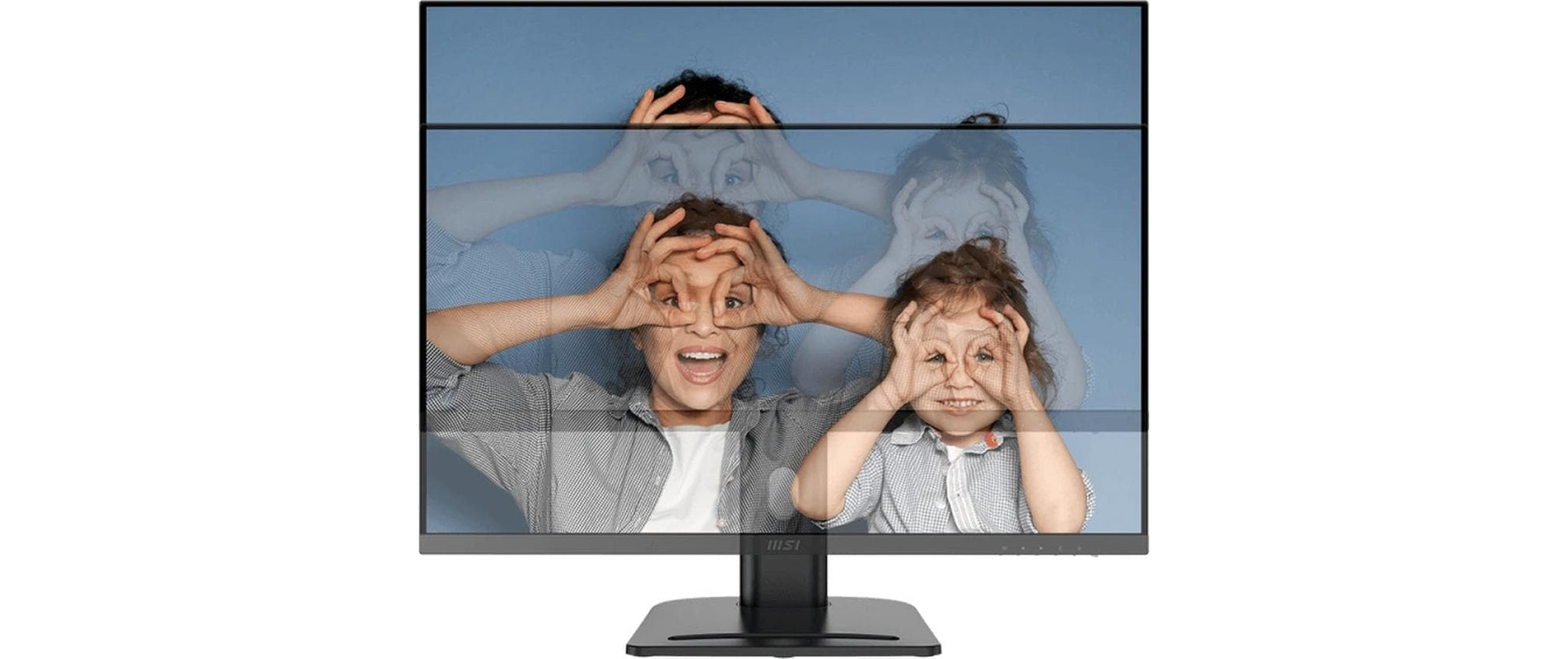 MSI PRO MP273QPDE E2 – Monitor, 27", 2560 × 1440 (WQHD), IPS, 100 Hz, 400 cd/m², VESA 75 × 75, Schwarz