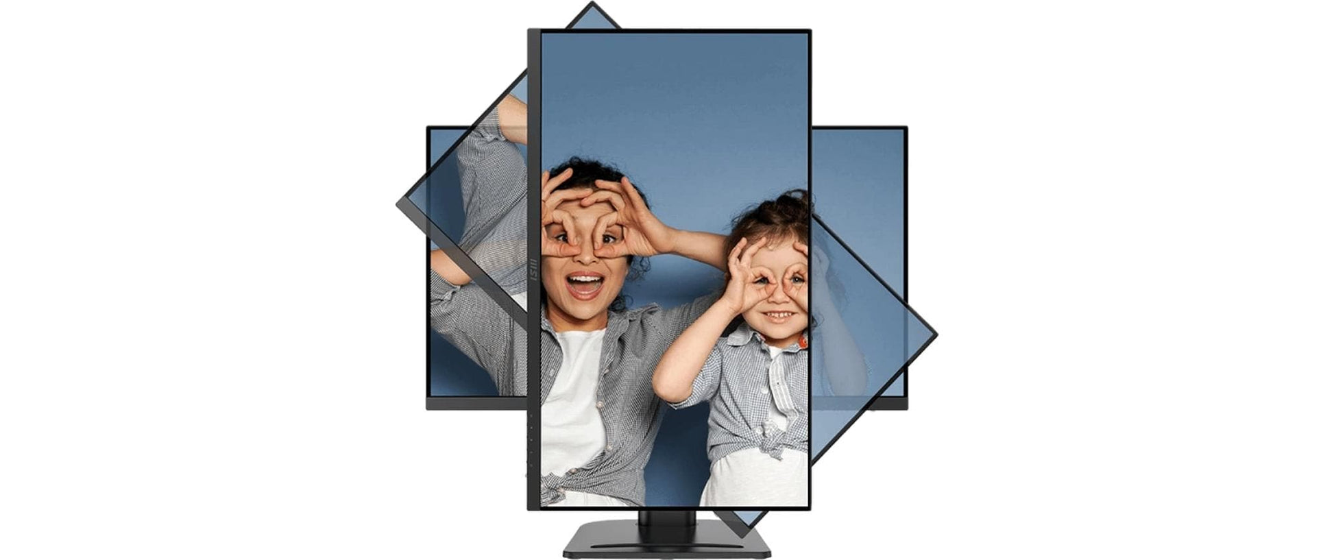 MSI PRO MP273QPDE E2 – Monitor, 27", 2560 × 1440 (WQHD), IPS, 100 Hz, 400 cd/m², VESA 75 × 75, Schwarz