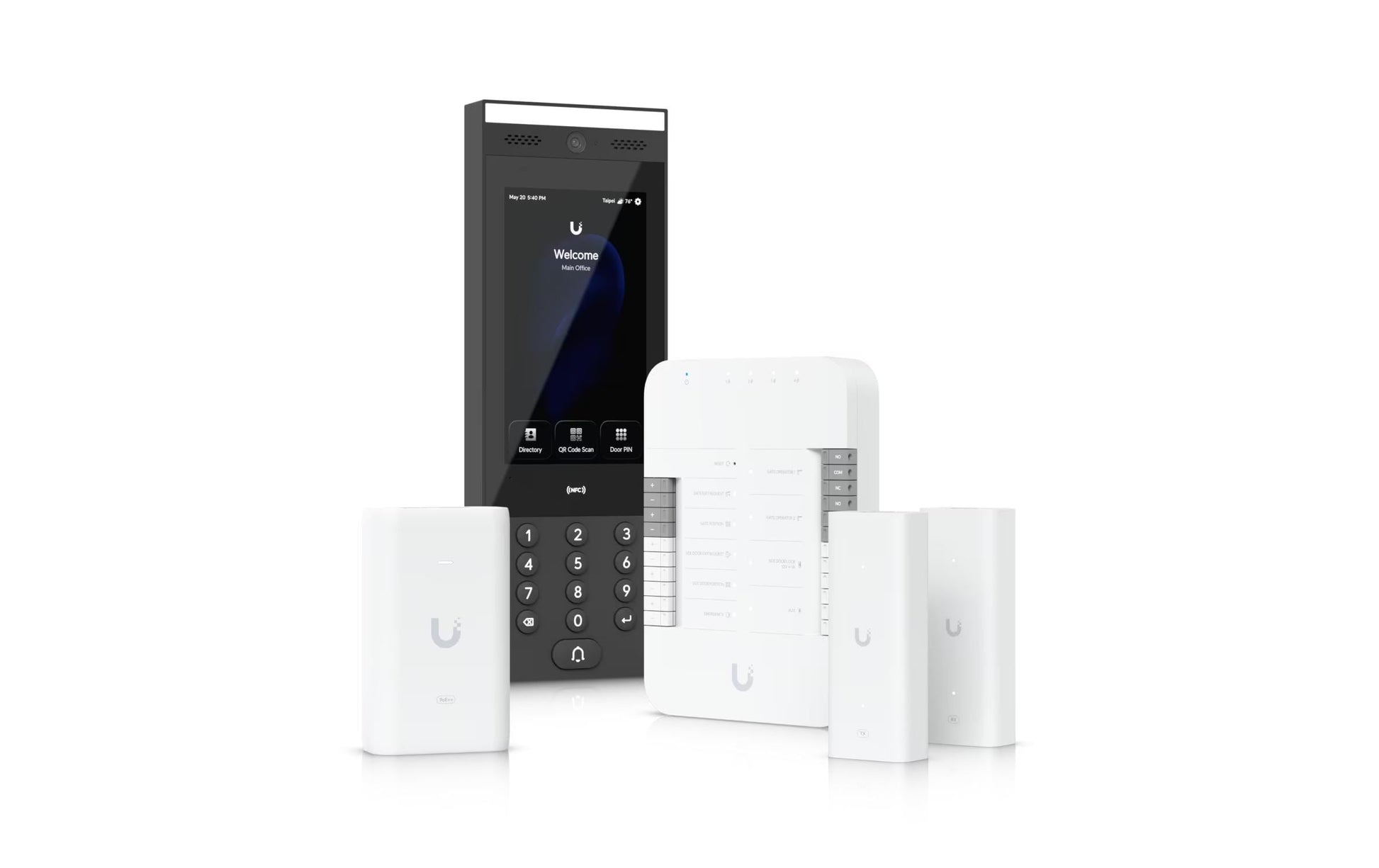 Ubiquiti Zutrittskontrollsystem UA-G3-SK-GATE – 126 × 26 × 175 mm, weiss