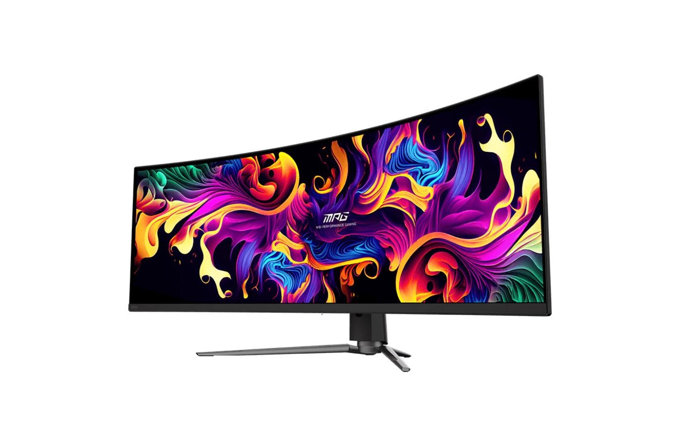 MSI MPG 491CQPDE – Monitor, 49", 5120 × 1440, QD-OLED, Gebogen