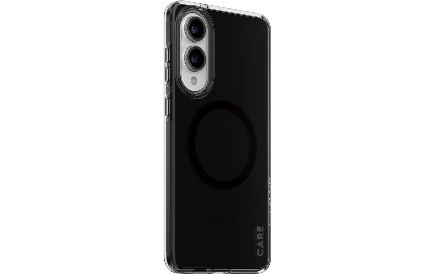 PanzerGlass Backcover CARE Flagship – für Samsung Galaxy S25 Edge – Smokey Schwarz – Recycling-Kunststoff