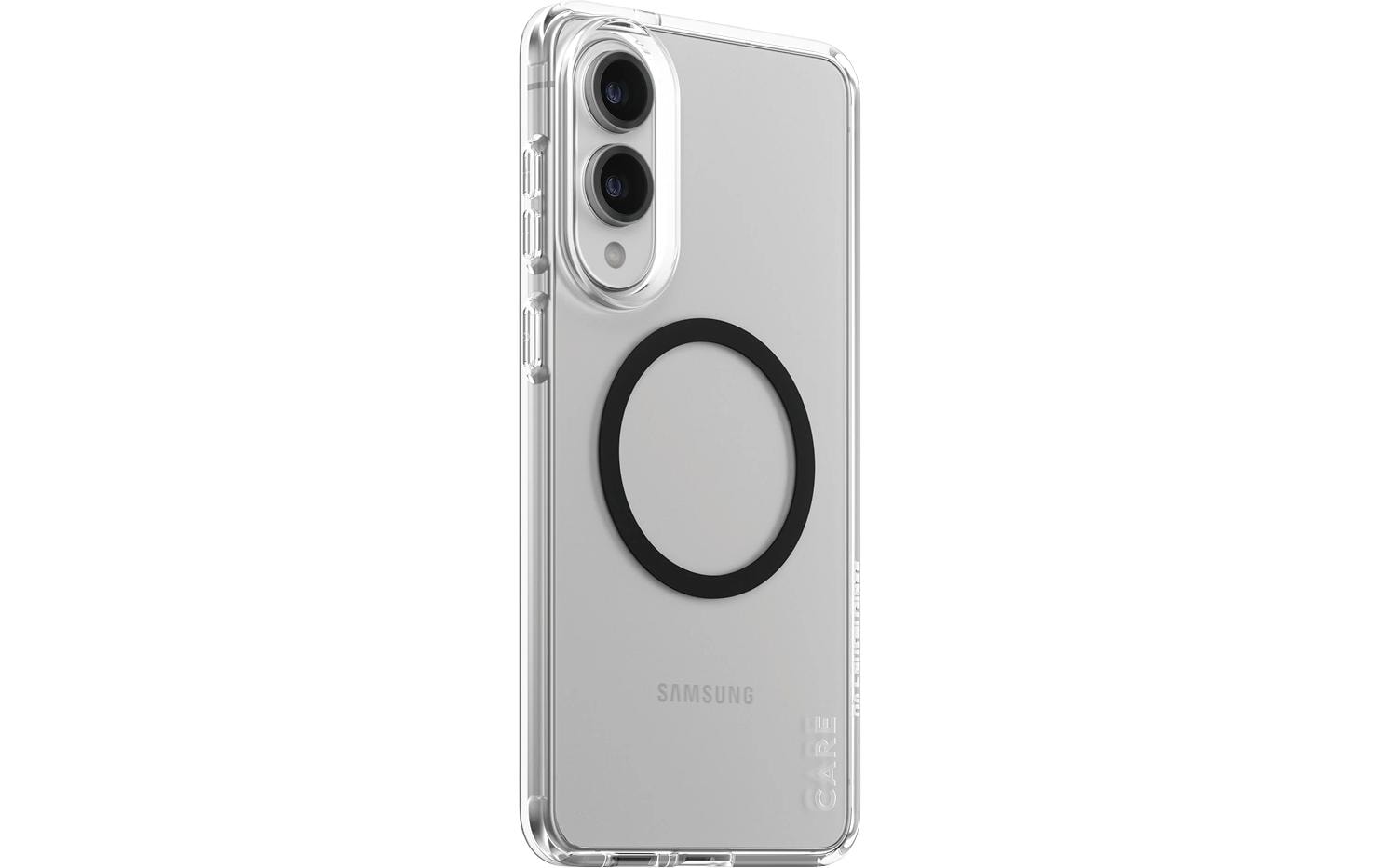 PanzerGlass Backcover CARE by PG Flagship – für Samsung Galaxy S25 Edge – transparent/schwarz