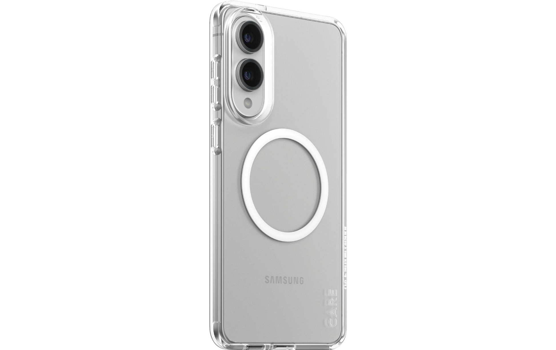 PanzerGlass Backcover CARE Flagship – für Samsung Galaxy S25 Edge – transparent/weiss