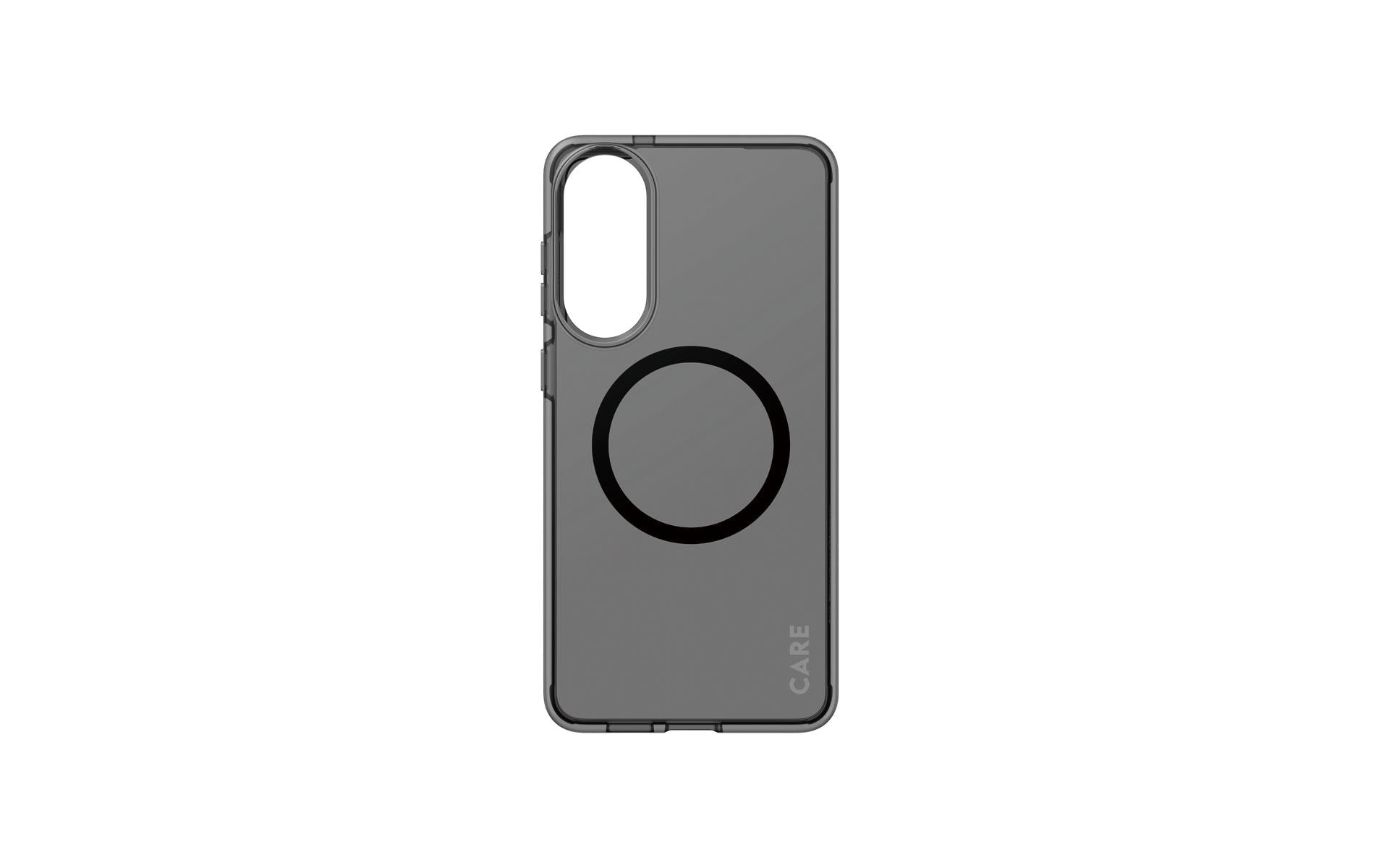PanzerGlass Backcover CARE Flagship – für Samsung Galaxy S25 Edge – Smokey Schwarz – Recycling-Kunststoff