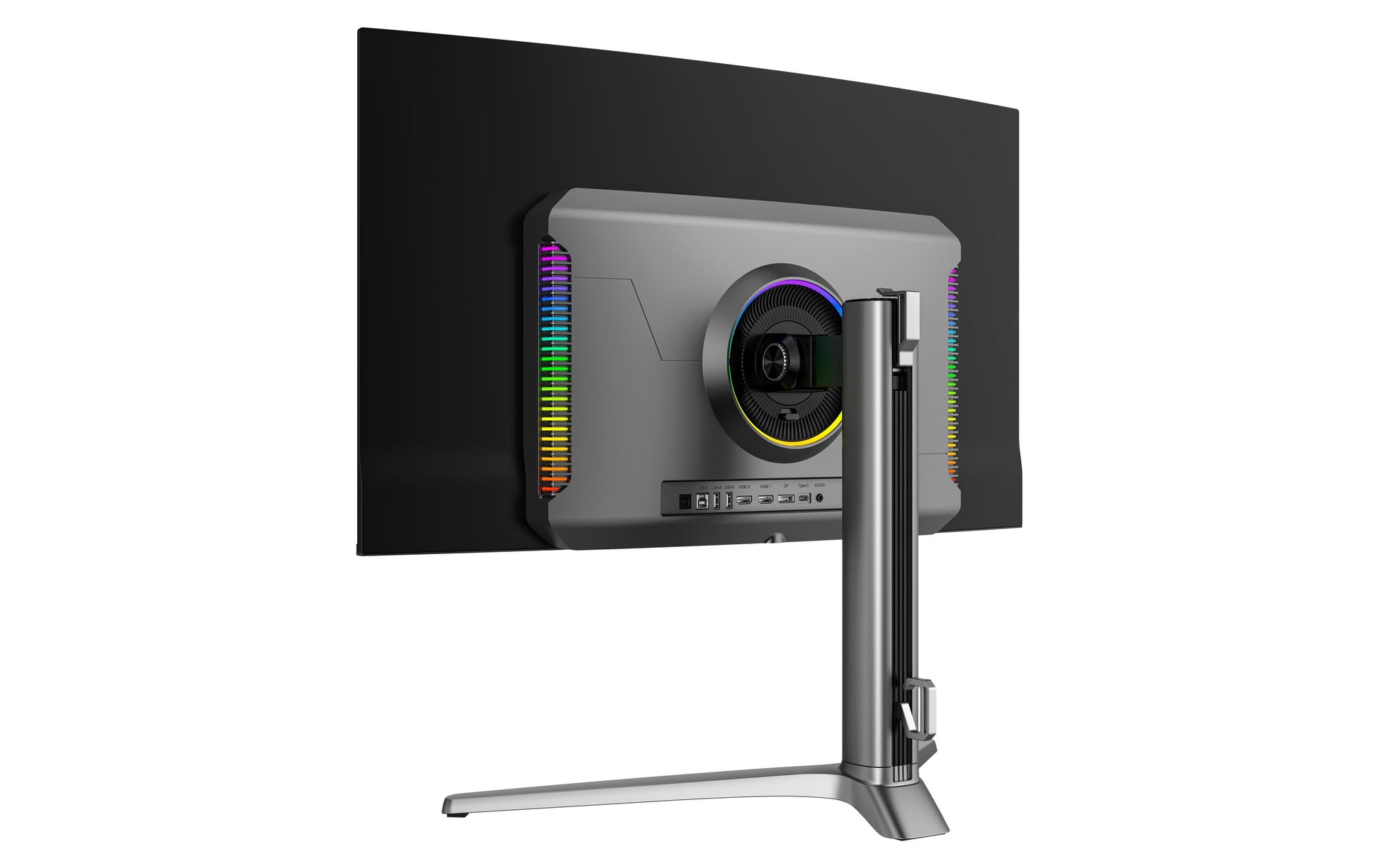 LC-Power LC-M32UCO-OLED-4K – Monitor, 31,5", Adaptive Sync, USB-C, KVM, Curved, VESA 75 × 75, Anthrazit