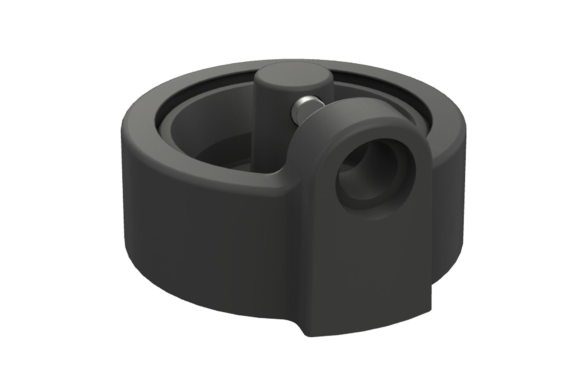 OUTDOORCHEF Silikonsockel – 8 × 7,4 × 4,2 cm, Schwarz – für Smoke