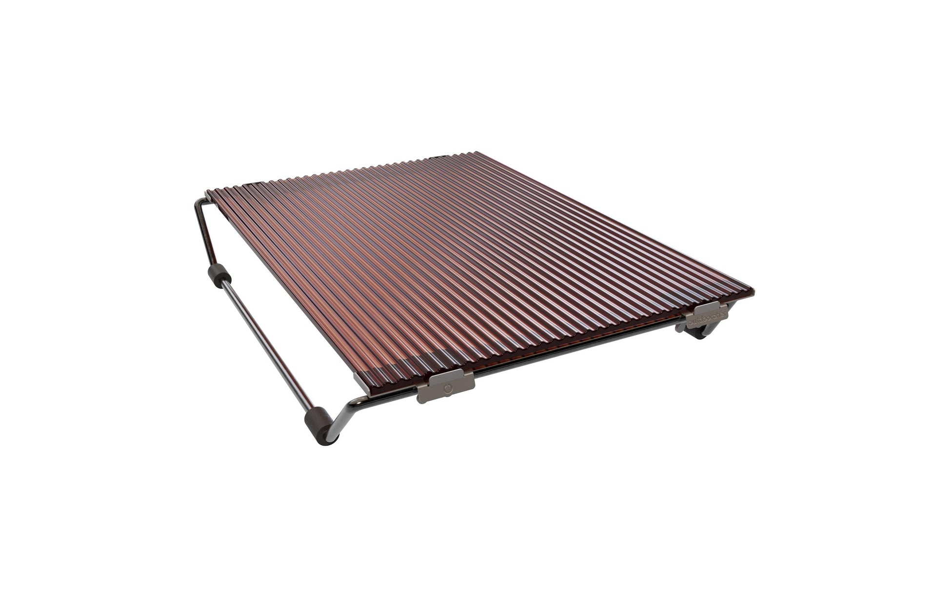 OUTDOORCHEF Fonduepfanne BLAZINGLAS XL – 24,2×34,2×5,6 cm, Schwarz