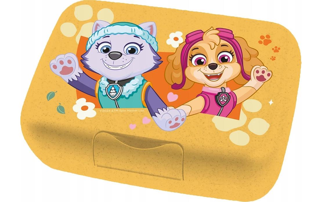 Koziol – Lunchbox, 19 × 13,5 × 6,5 cm, Biokunststoff, mehrfarbig, mit Paw Patrol-Motiv