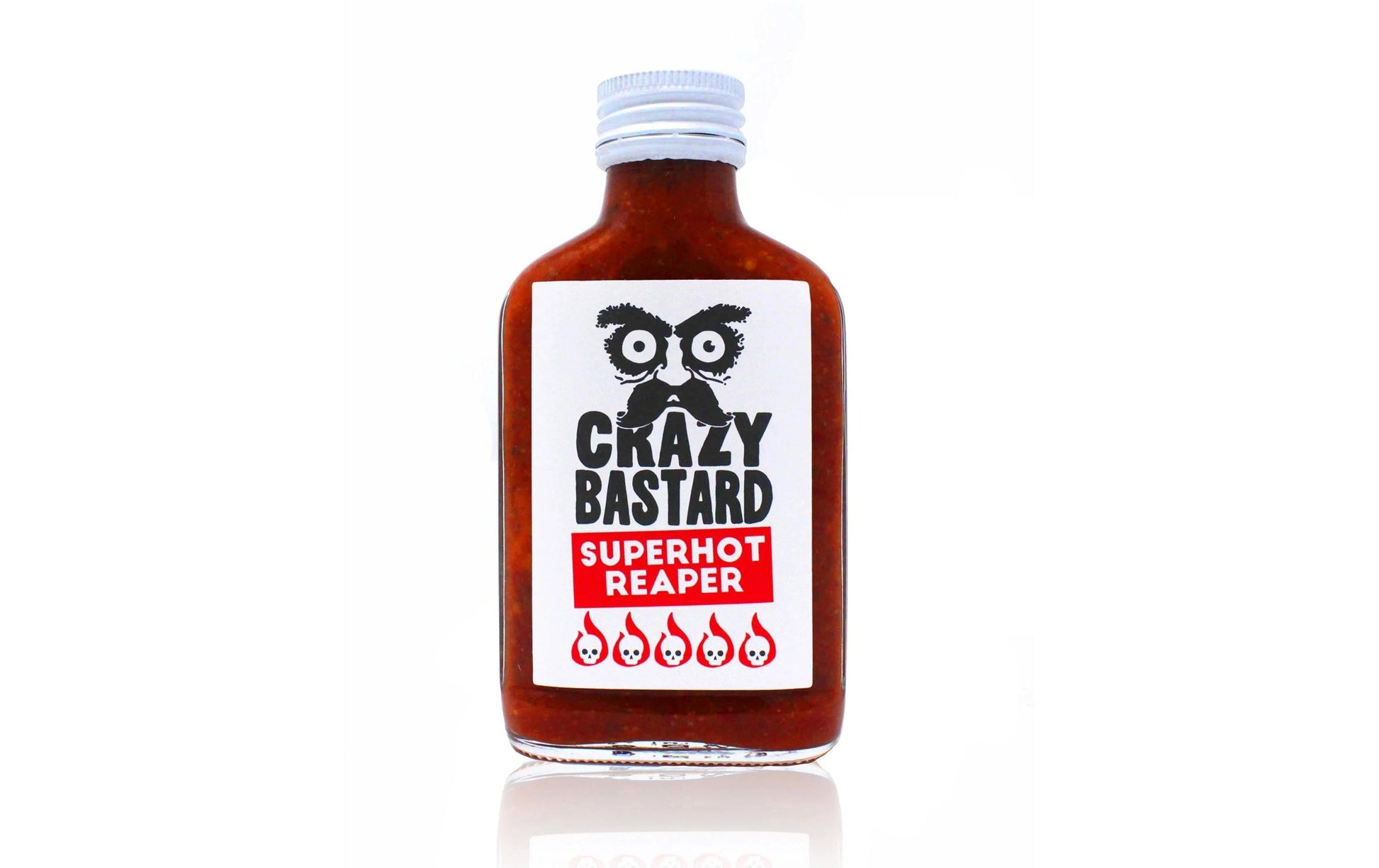 Crazy Bastard Sauce Chilisauce Superhot Reaper, vegan – 100 ml