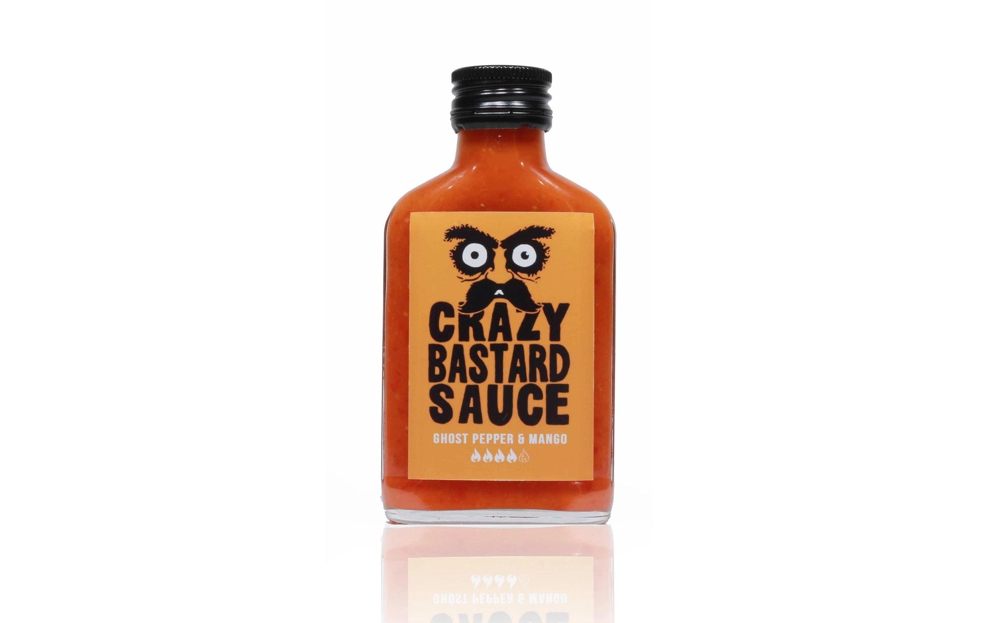 Crazy Bastard Sauce Chilisauce Pfeffer & Mango – 100 ml