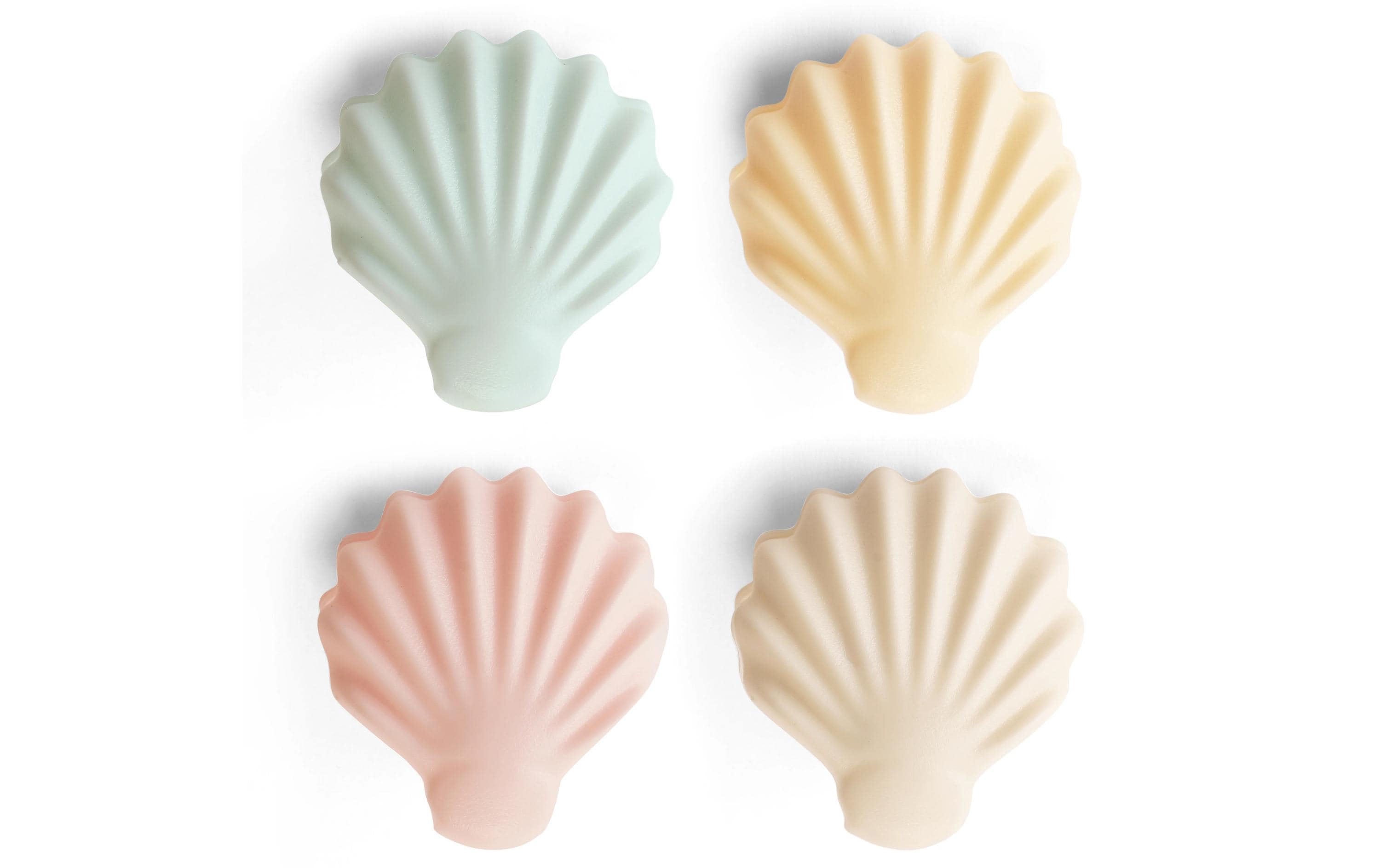 Kikkerland Verschlussclip 4er-Set, 5,3 × 5 × 3,3 cm, Acrylnitril-Butadien-Styrol (ABS), mehrfarbig