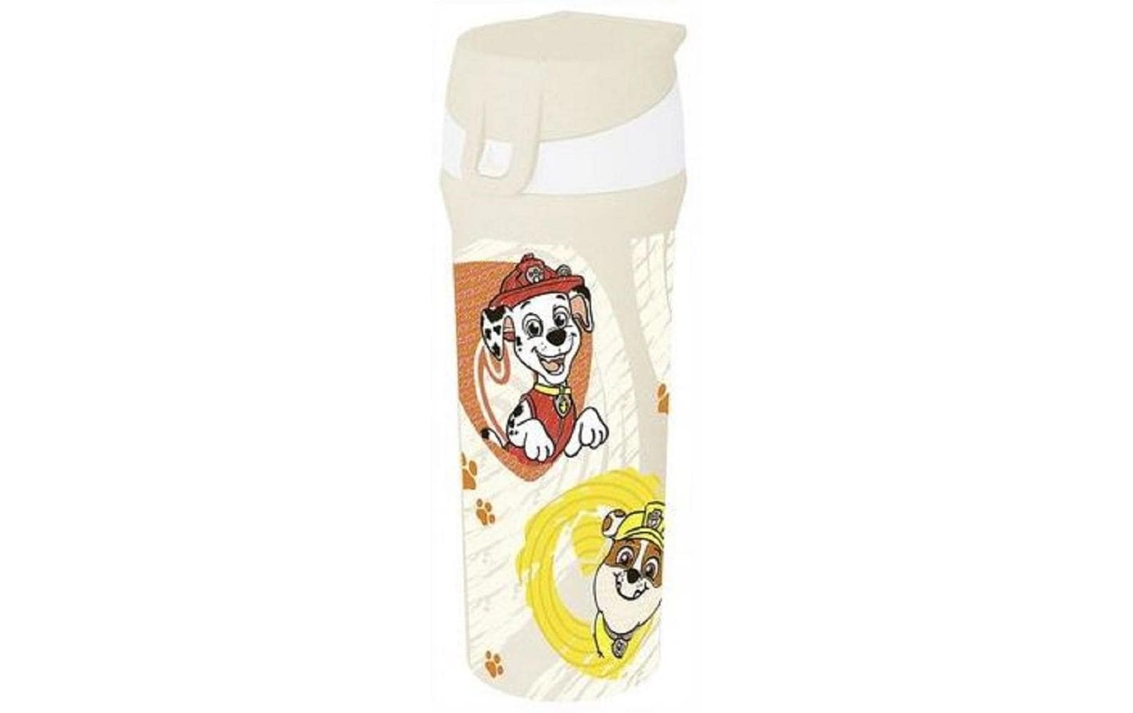 koziol Kindertrinkflasche 500 ml – biozirkulärer Kunststoff, Klappdeckel, PAW PATROL