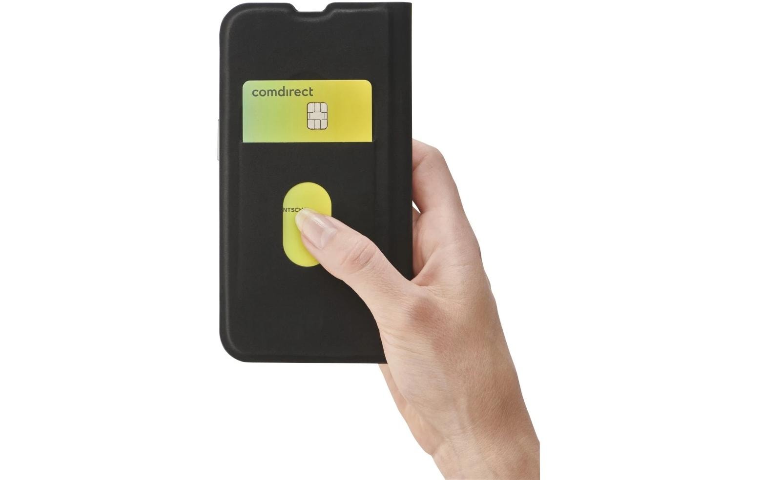 Hama Booklet-Hülle – für Apple iPhone 16 Pro Max – schwarz – Kunstleder – mit Kartenfach, Magnetverschluss