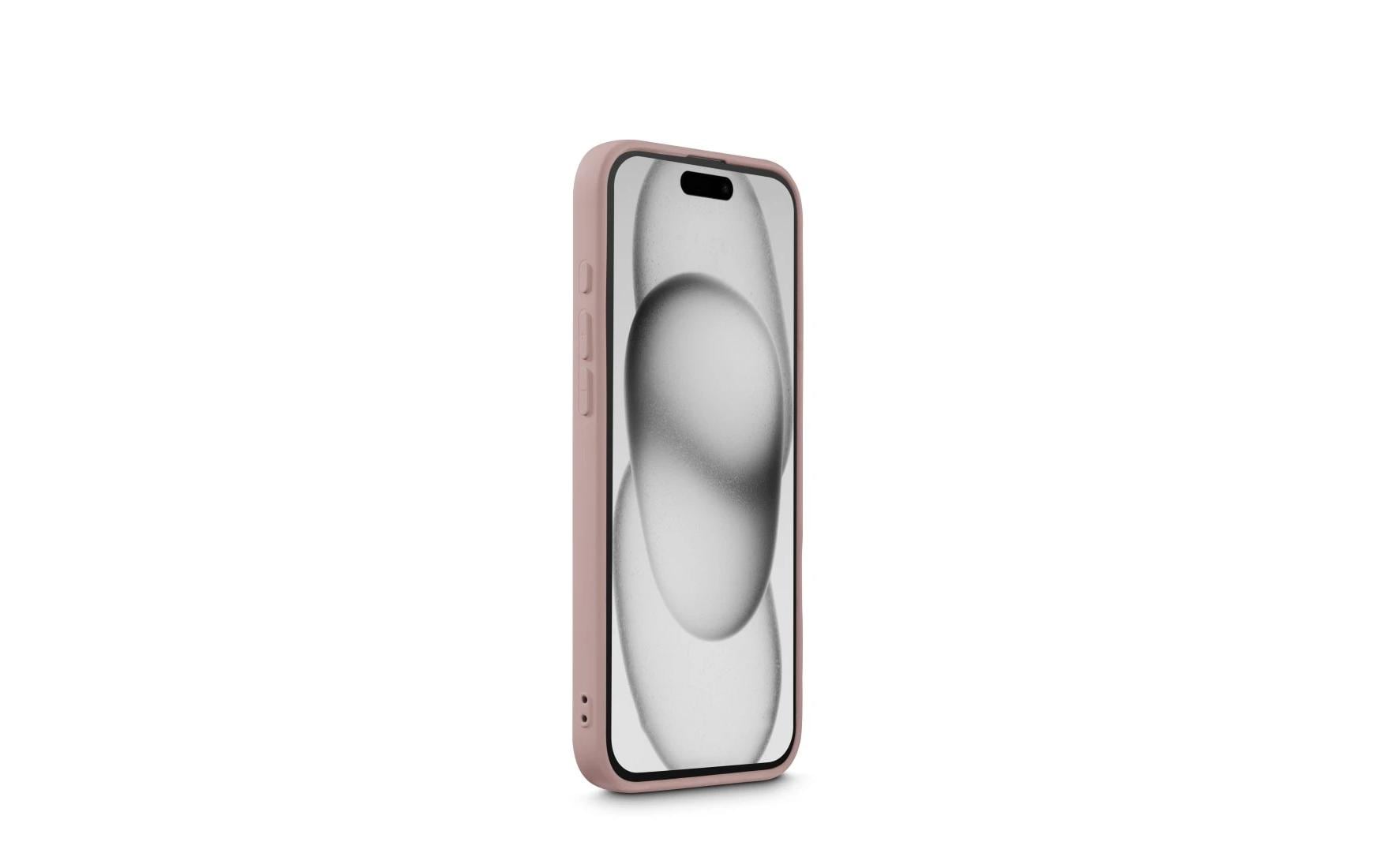 Hama MagCase Fantastic Feel – Rückcover – für Apple iPhone 16, MagSafe, TPU, Nude