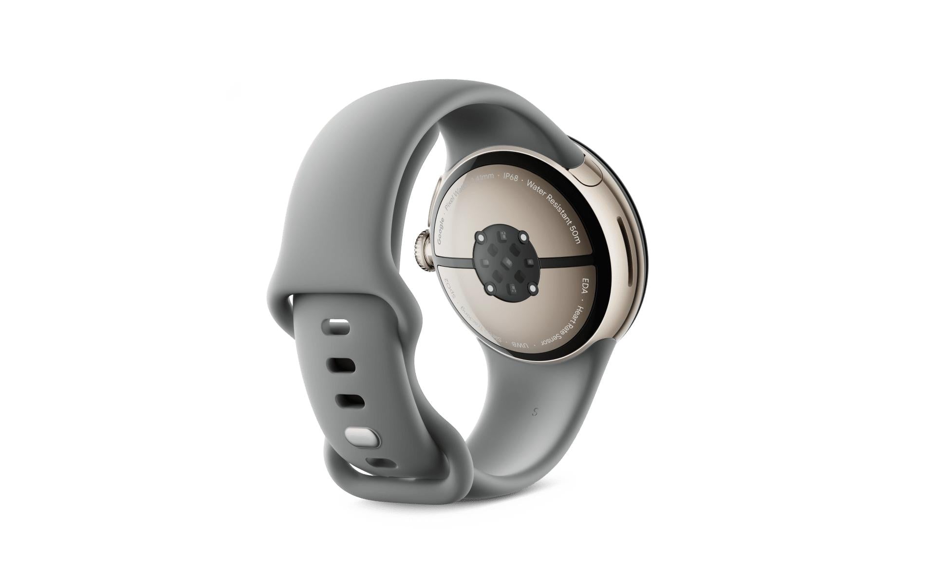 Google Pixel Watch 3 – Smartwatch – 41 mm, GPS, WLAN, AMOLED, IP68, Grau