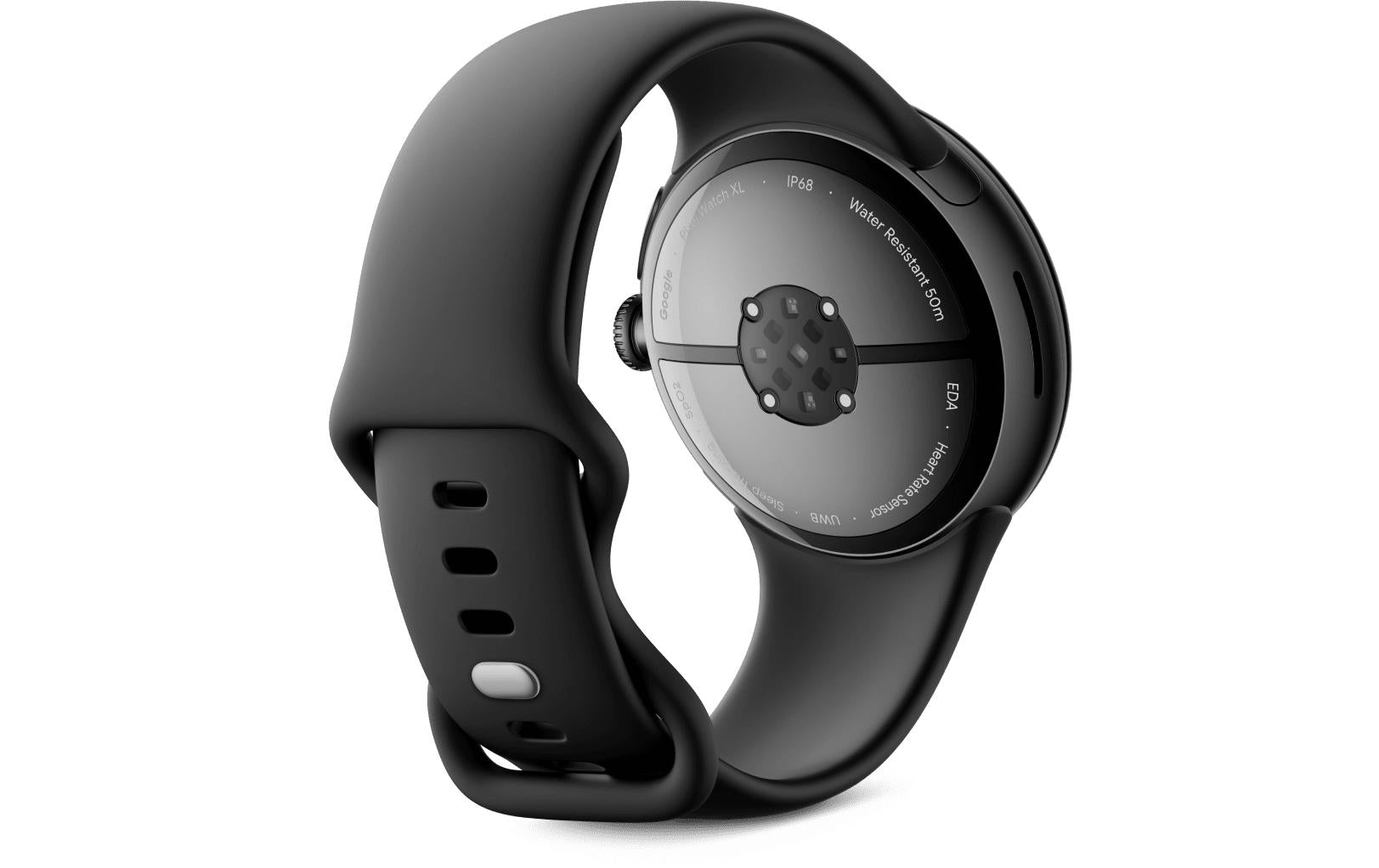 Google Pixel Watch 3 – Smartwatch – 45 mm, GPS, WLAN, NFC, Bluetooth, AMOLED, IP68, Schwarz