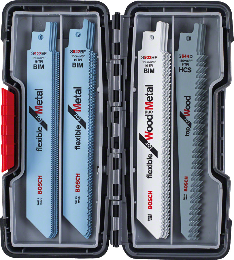 Bosch Professionelles Säbelsägeblatt-Set – 20-teilig – für Holz & Metall