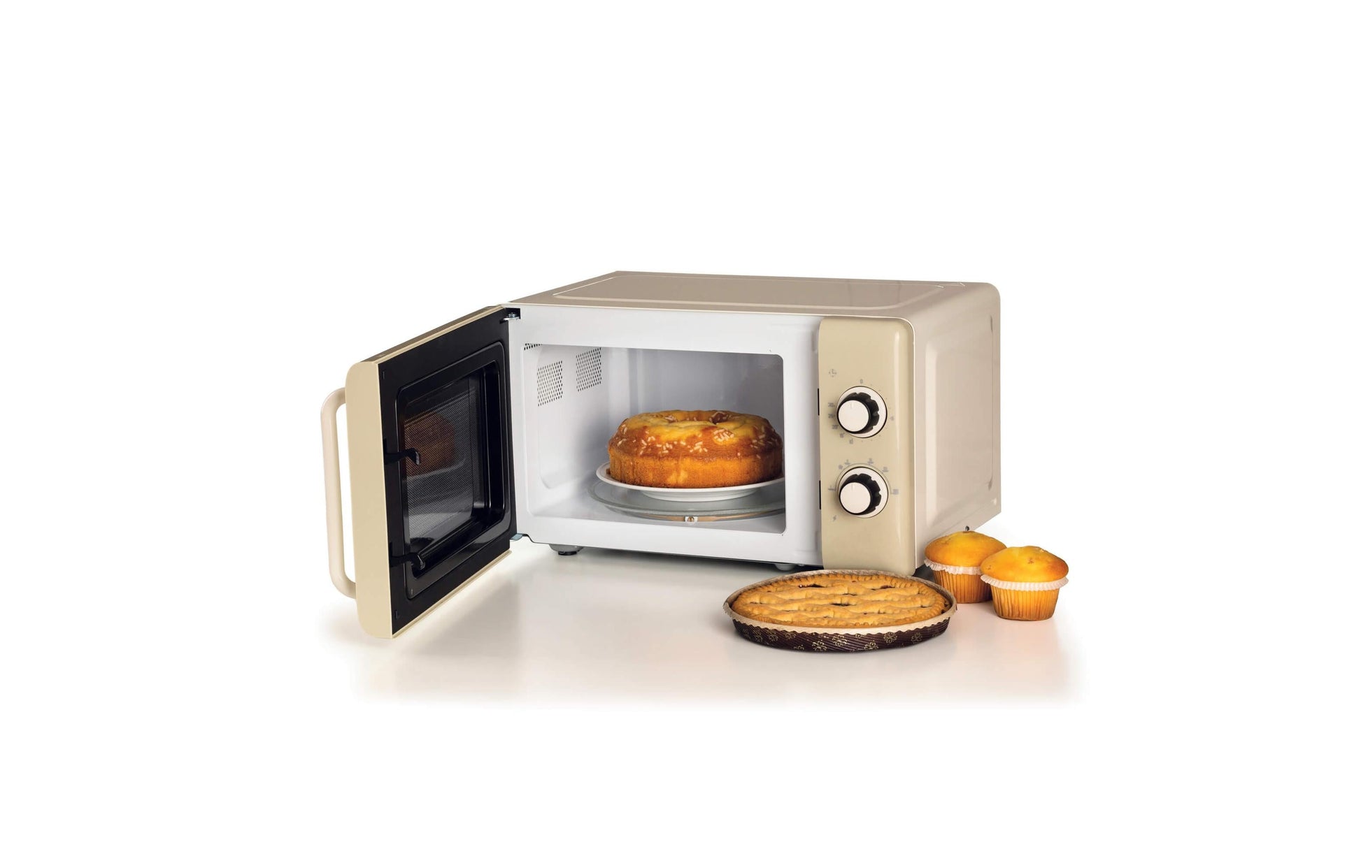 Ariete Solo-Mikrowelle ARI-3960-BG – 20 l, 800 W – beige