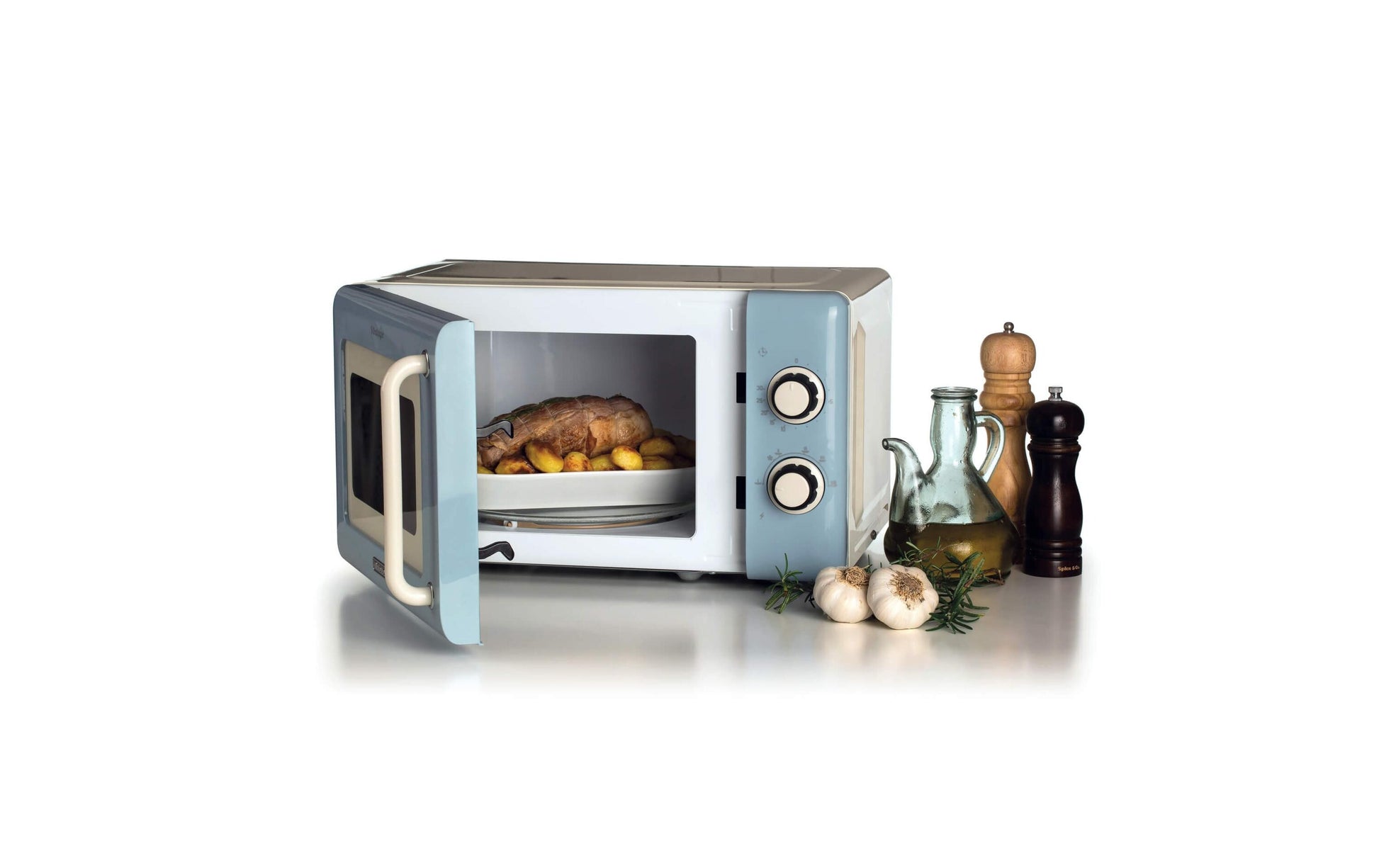 Ariete Solo-Mikrowelle ARI-3960-BL – 20 l, 800 W – blau