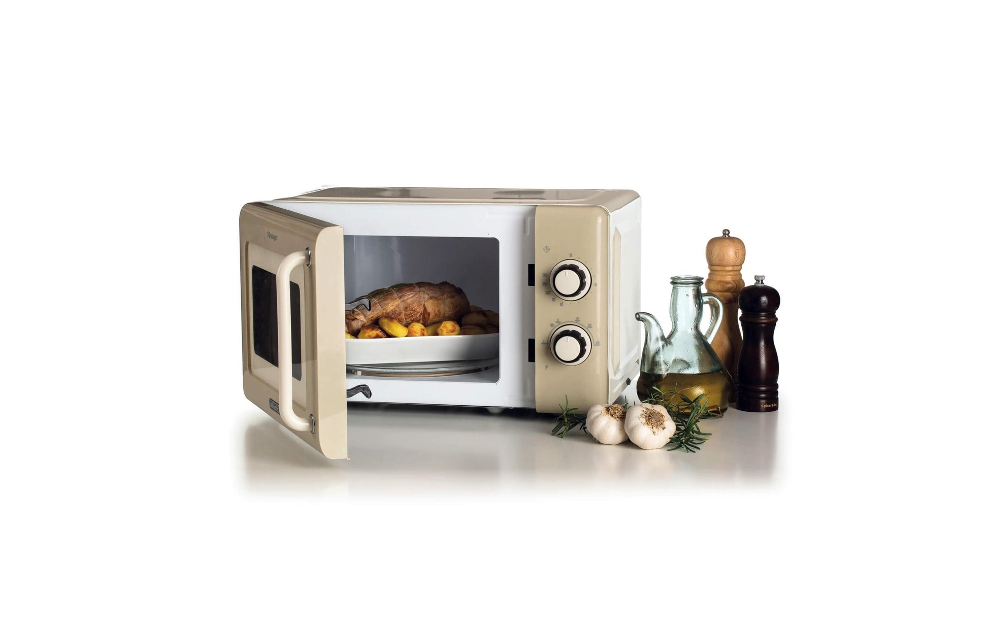 Ariete Solo-Mikrowelle ARI-3960-BG – 20 l, 800 W – beige