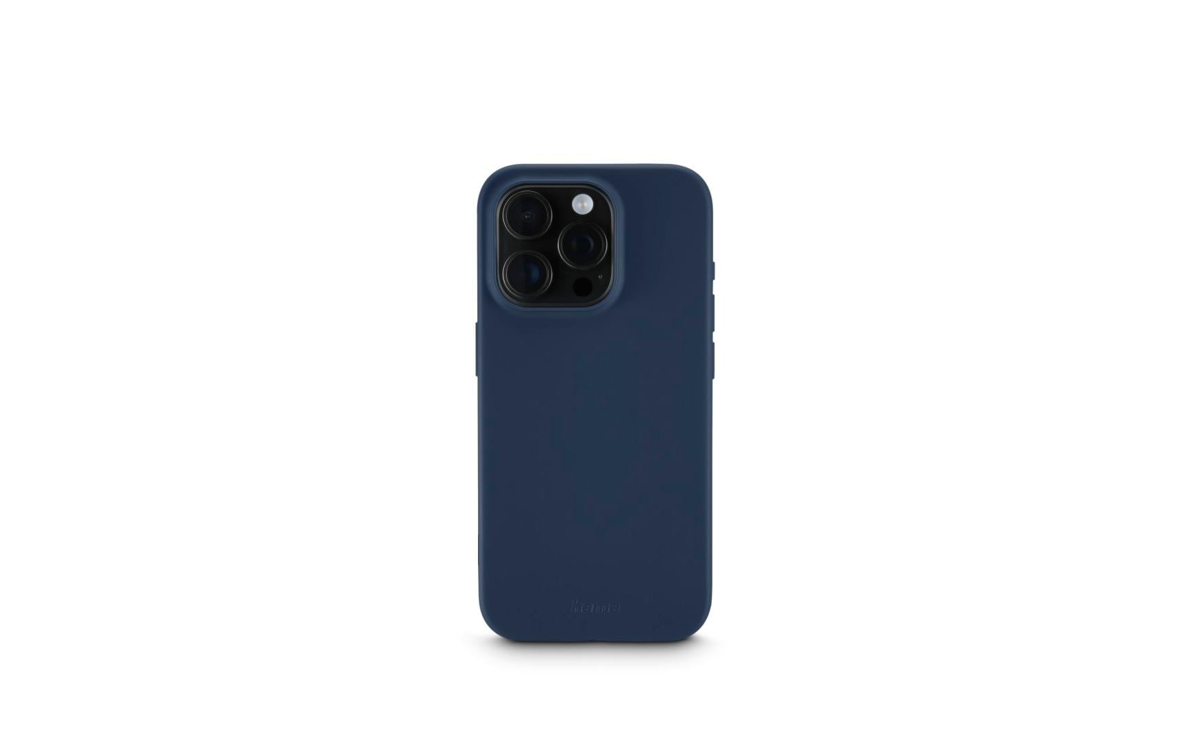 Hama Backcover – für Apple iPhone 16 Pro Max – dunkelblau – TPU, kabelloses Laden