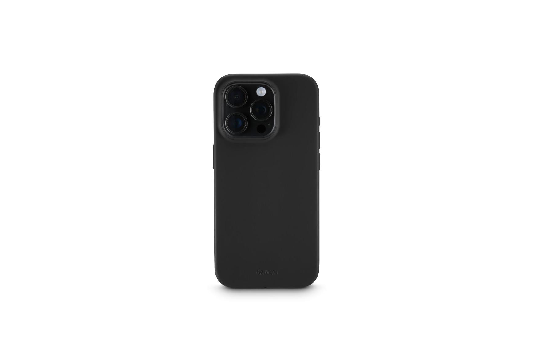 Hama Backcover – für Apple iPhone 16 Pro Max, MagSafe, TPU, Schwarz
