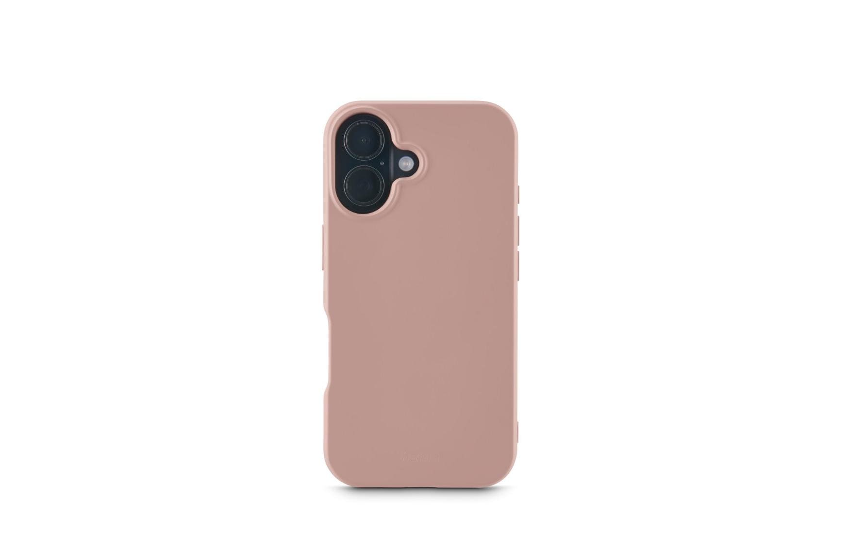 Hama MagCase Fantastic Feel – Rückcover – für Apple iPhone 16, MagSafe, TPU, Nude