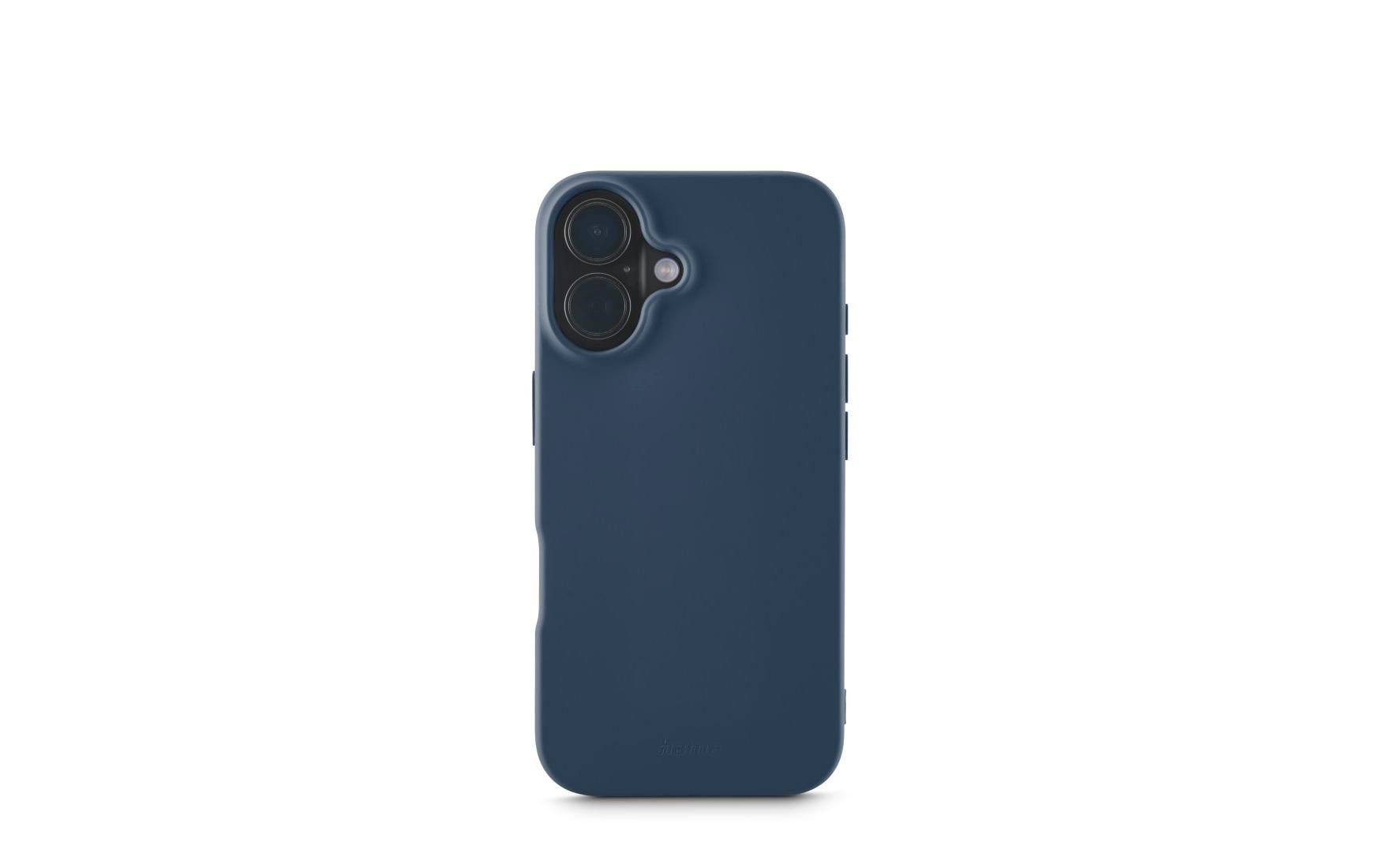 Hama Backcover – für Apple iPhone 16, TPU, Dunkelblau