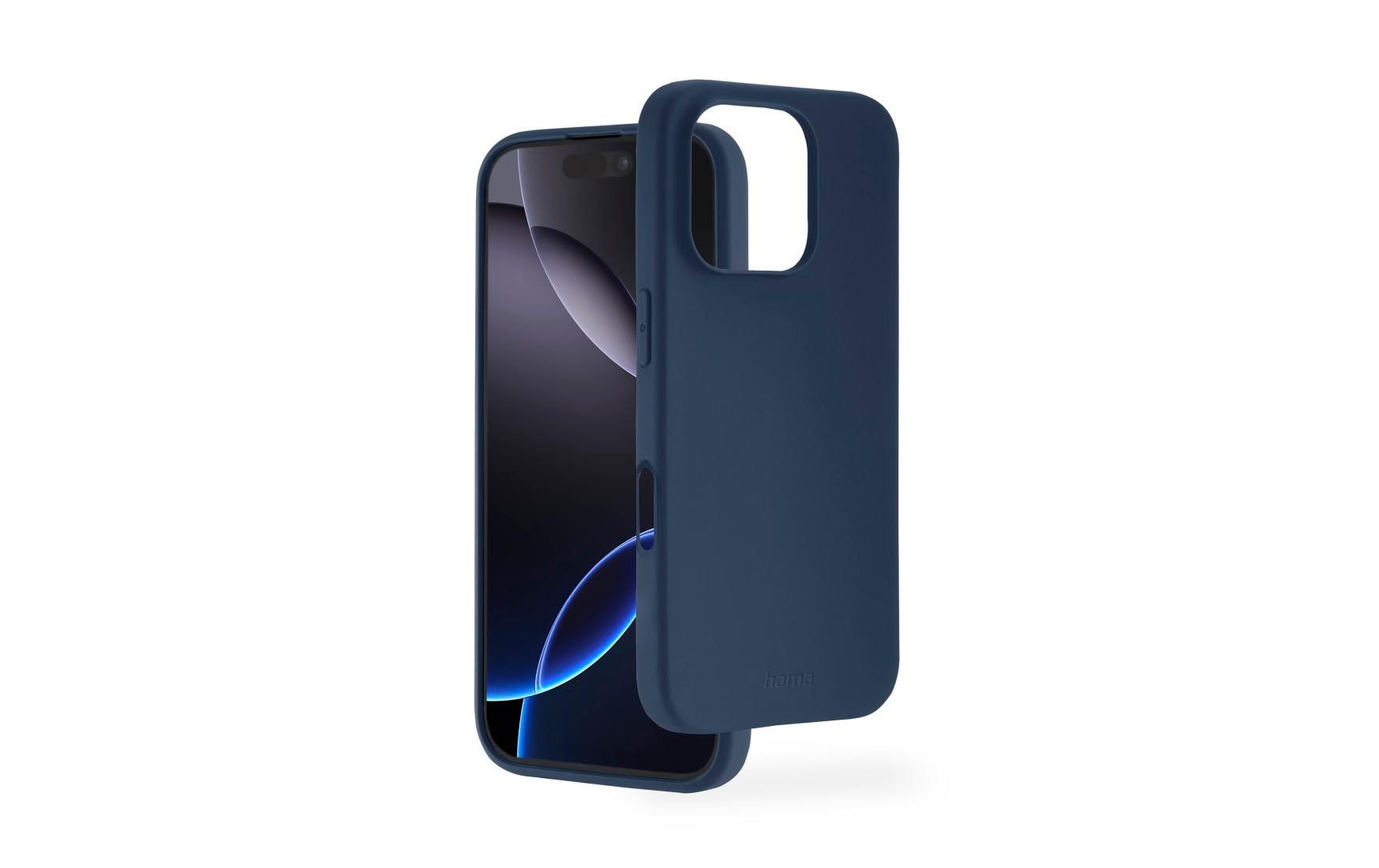 Hama Backcover – für Apple iPhone 16 Pro, TPU, Blau