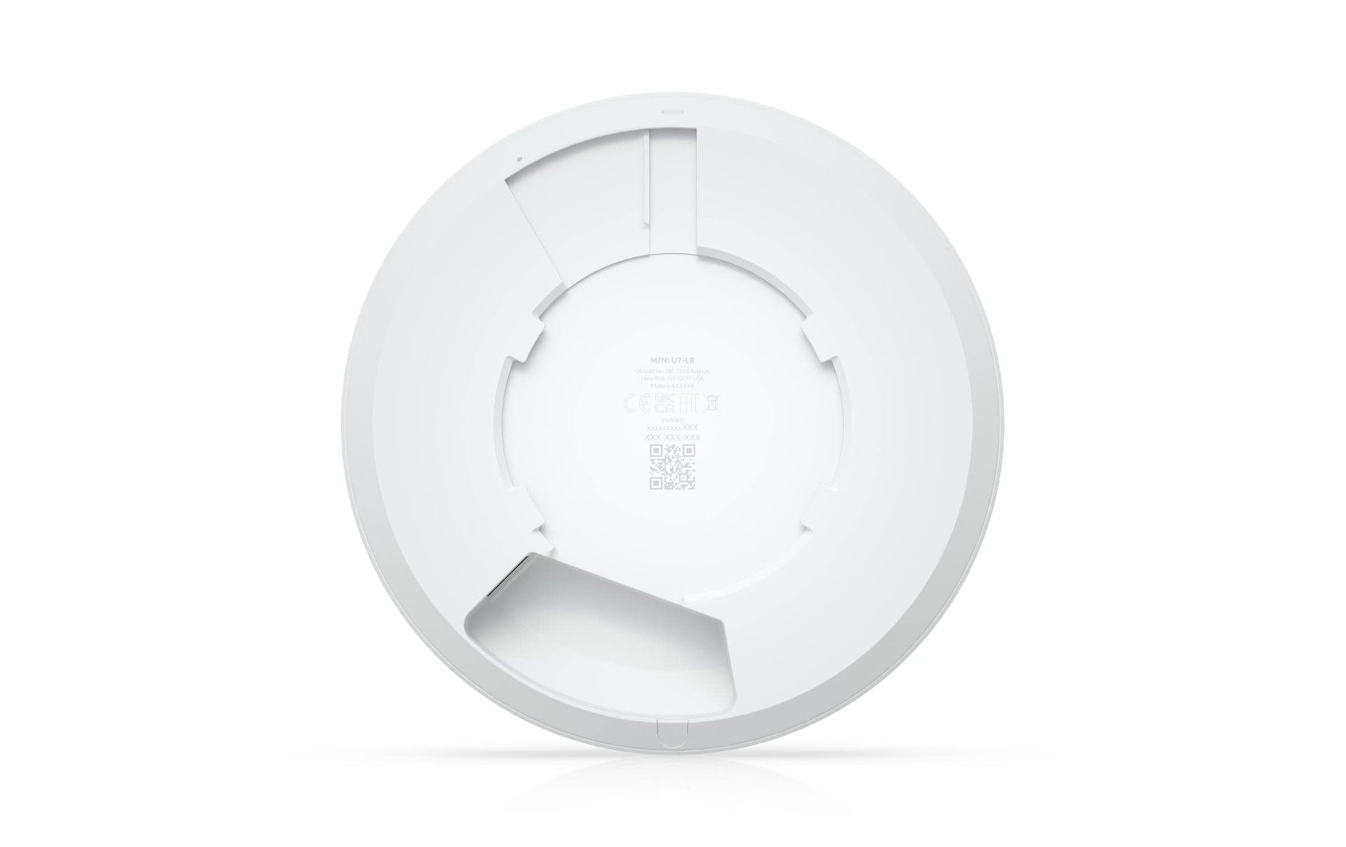 Ubiquiti Access Point, Wi‑Fi 7, Dual‑Band (2,4/5 GHz), bis 7300 Mbit/s, PoE, 1x RJ‑45 (1G/2,5G), Decke/Wand