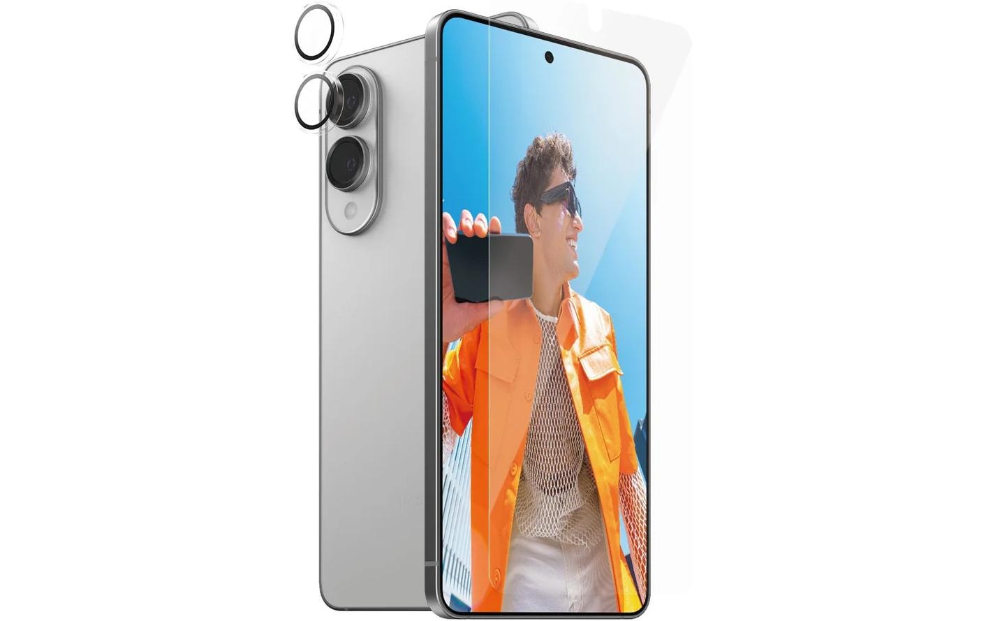 PanzerGlass Displayschutz (Panzerglas) – für S25 Edge