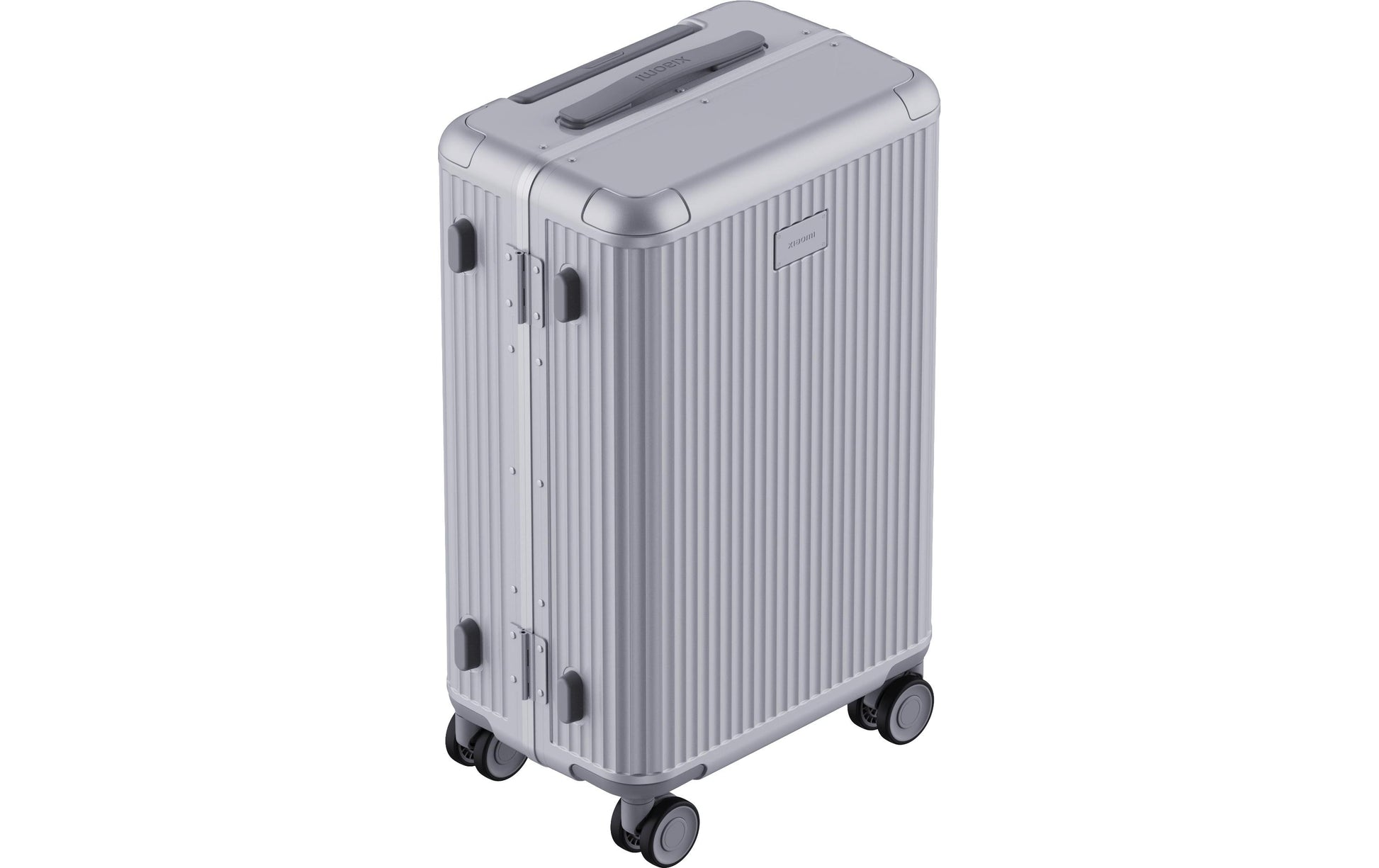 Xiaomi Handgepäck-Trolley Aluminiumrahmen 26 – 82 l, Hartschale PC, 4 Rollen, mit TSA, Silber