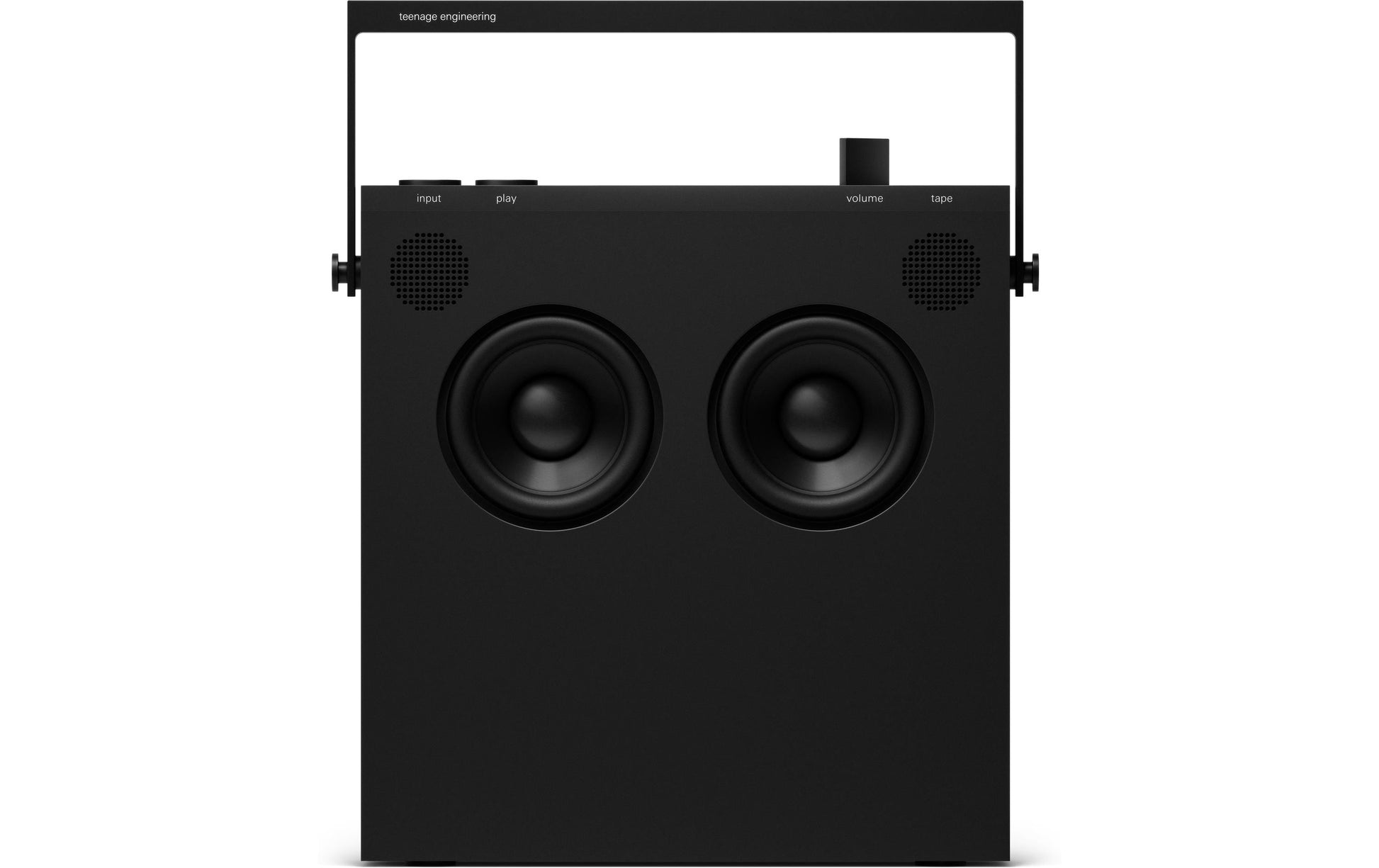 Teenage Engineering OB-4 – Radio-/Internet-Radio-Lautsprecher – FM, Bluetooth, Akkubetrieb, Schwarz