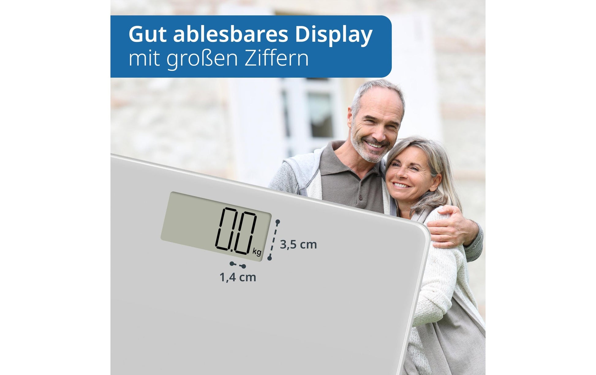 ADE Digitale Personenwaage Amina – Glas – 180 kg