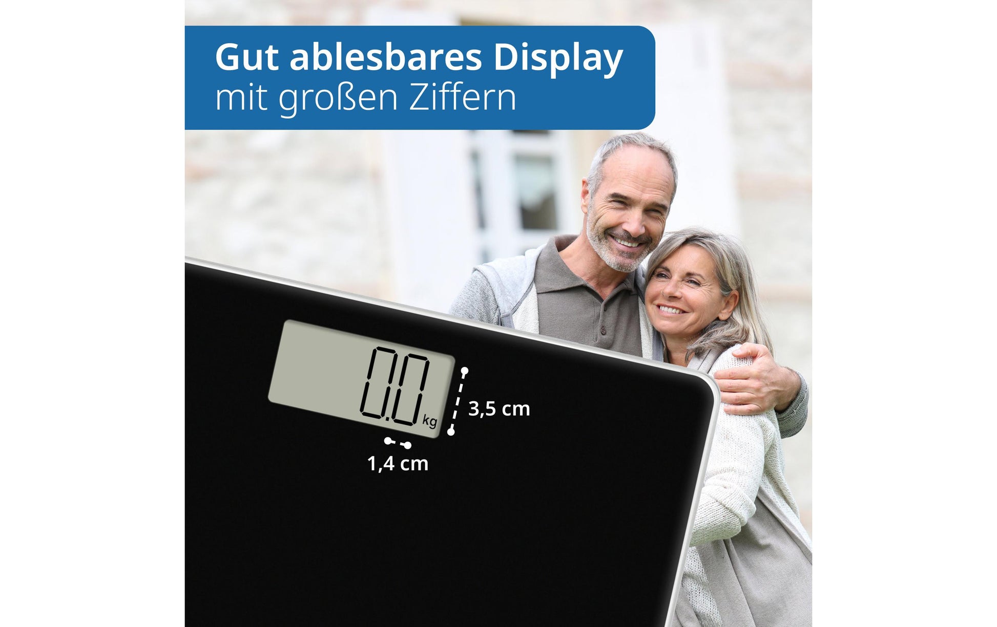 ADE Digitale Personenwaage Amina – Glas – 180 kg