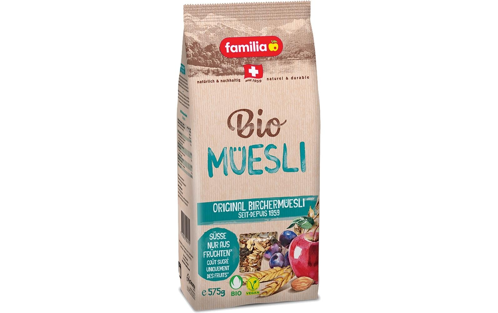 Familia Birchermüesli – Bio, Vollkorn – 575 g