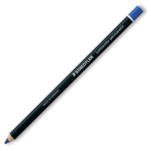 Staedtler Lumocolor Permanentmarker – 4 mm – blau – für Glas, Metall und Kunststoff
