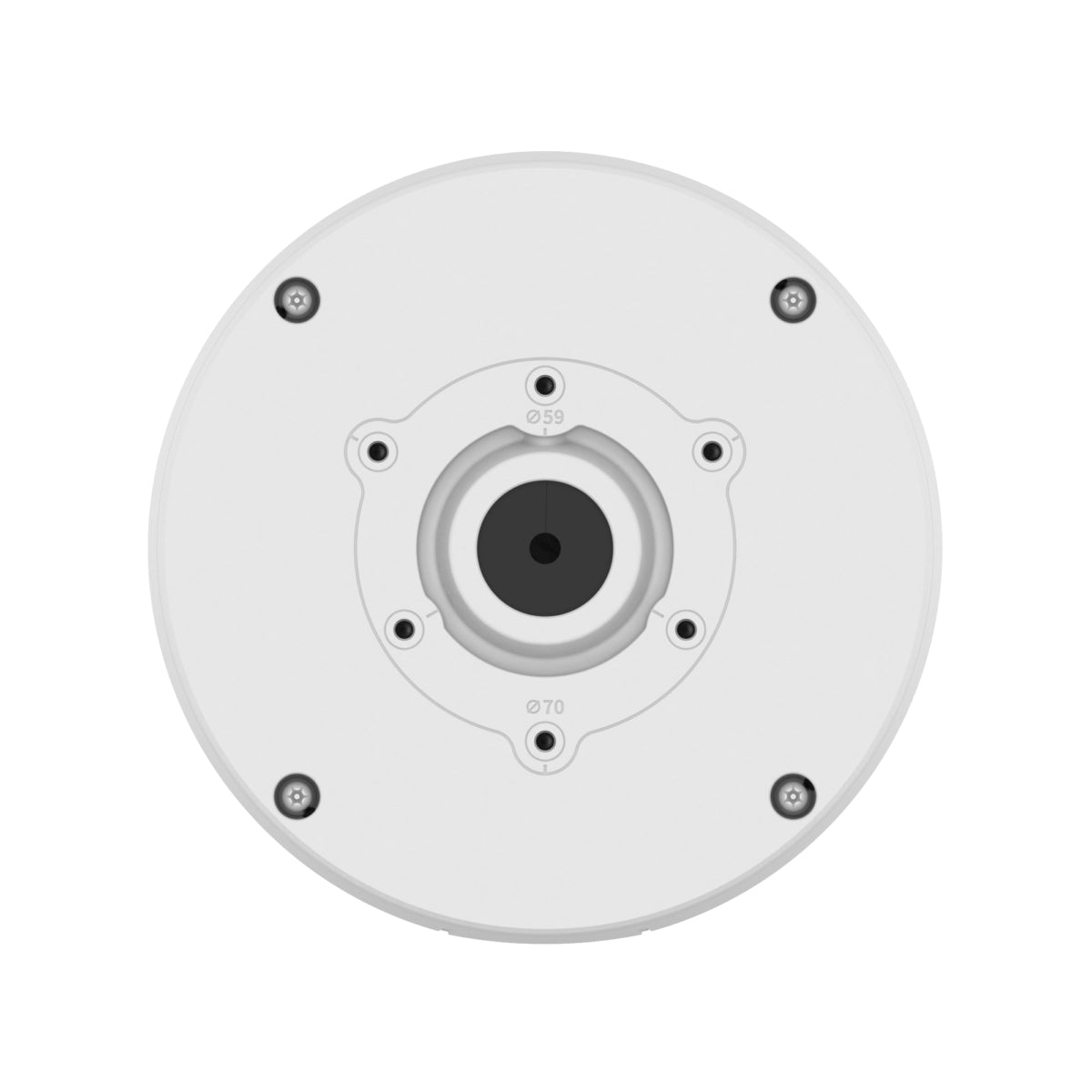 Hanwha Anschlussbox SBO-140WW – Wandmontage, Outdoor, Weiss – für QNO-C8083R, QNO-C9083R, ANO-L6012R und andere