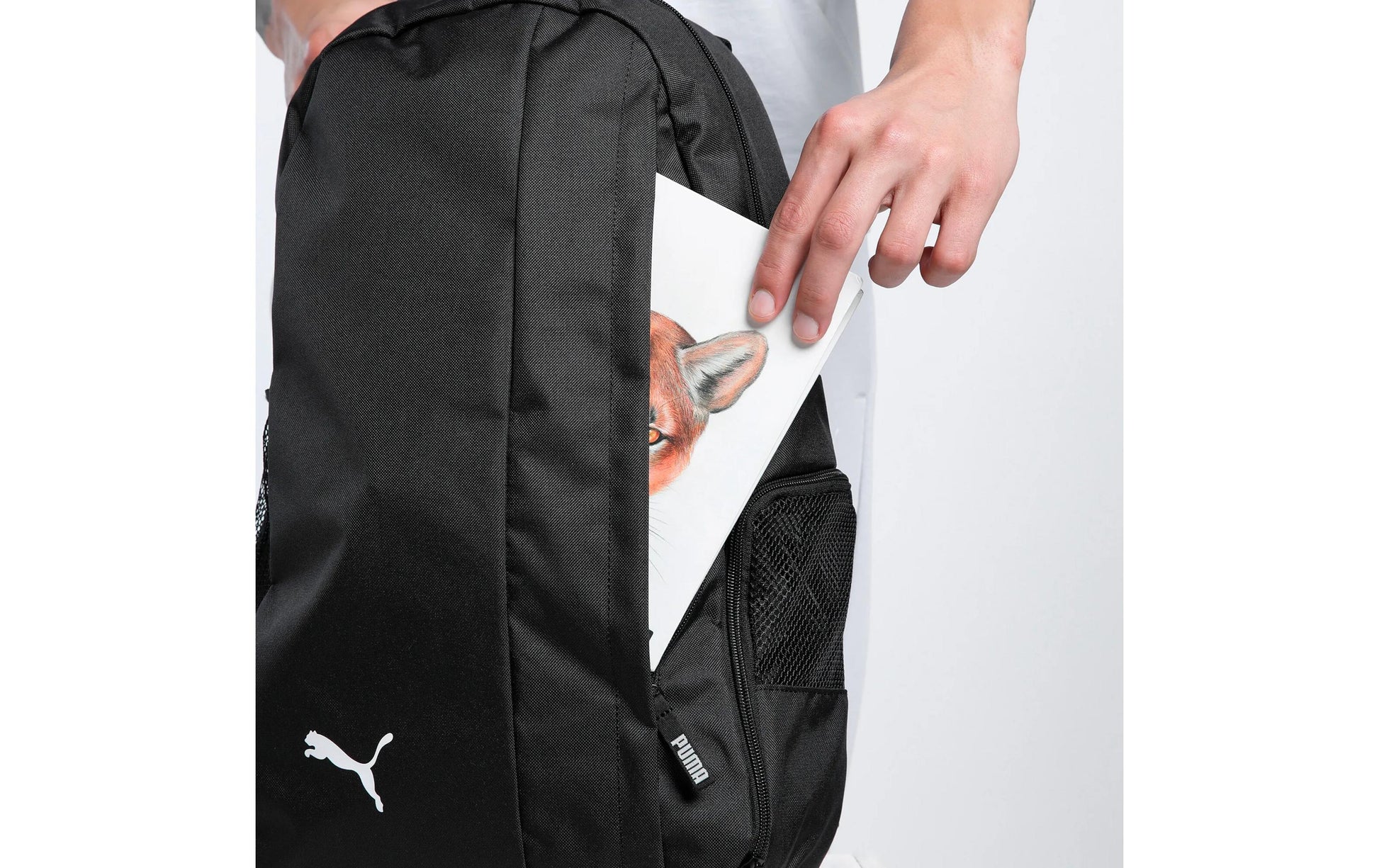 PUMA Sportrucksack teamGOAL BC – 24 l, rPET Polyester – Schwarz, 300 × 500 × 140 mm