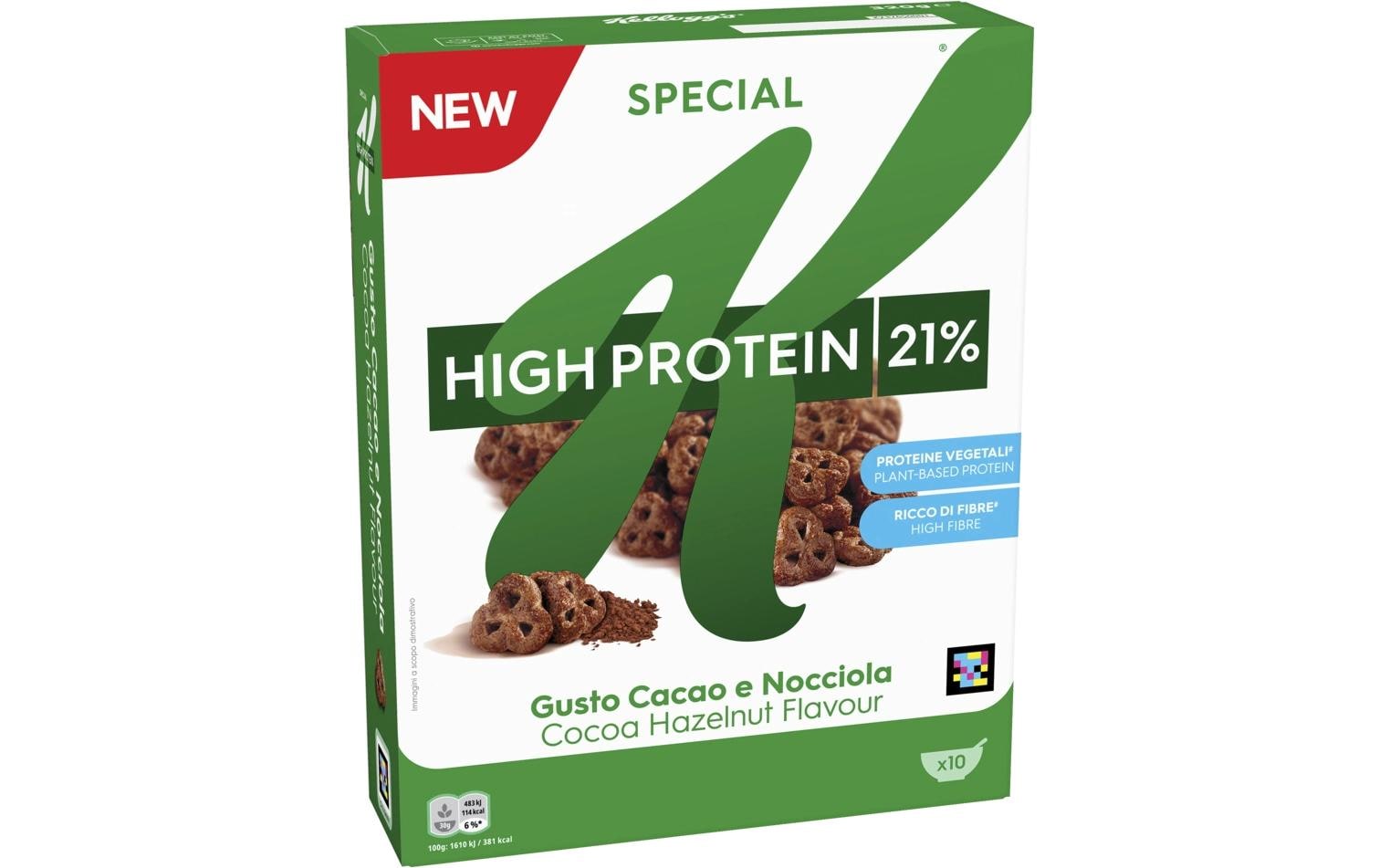 Kellogg Company Kellogg's Special K Cerealien – Kakao & Haselnuss, Protein – 320 g