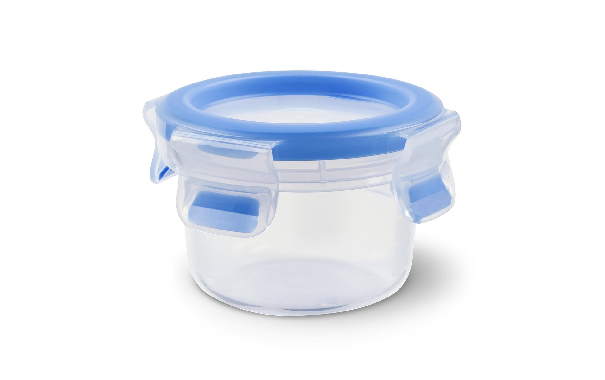 EMSA Vorratsdose 150 ml, Ø 9,2 × 5,9 cm, Polypropylen (PP)/Thermoplastisches Elastomer (TPE), transparent