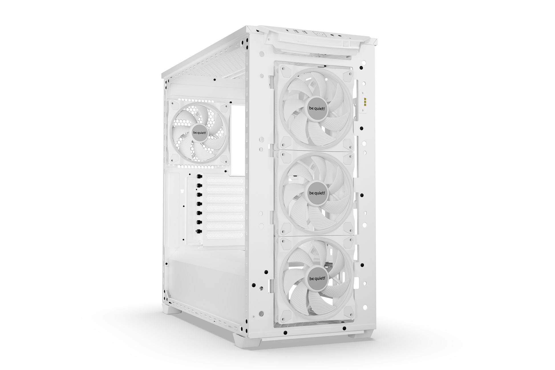 be quiet! be quiet Shadow Base 800 FX – Midi-Tower – Weiss, ATX/EATX/mATX/Mini-ITX, 3×140 mm, Seitenfenster