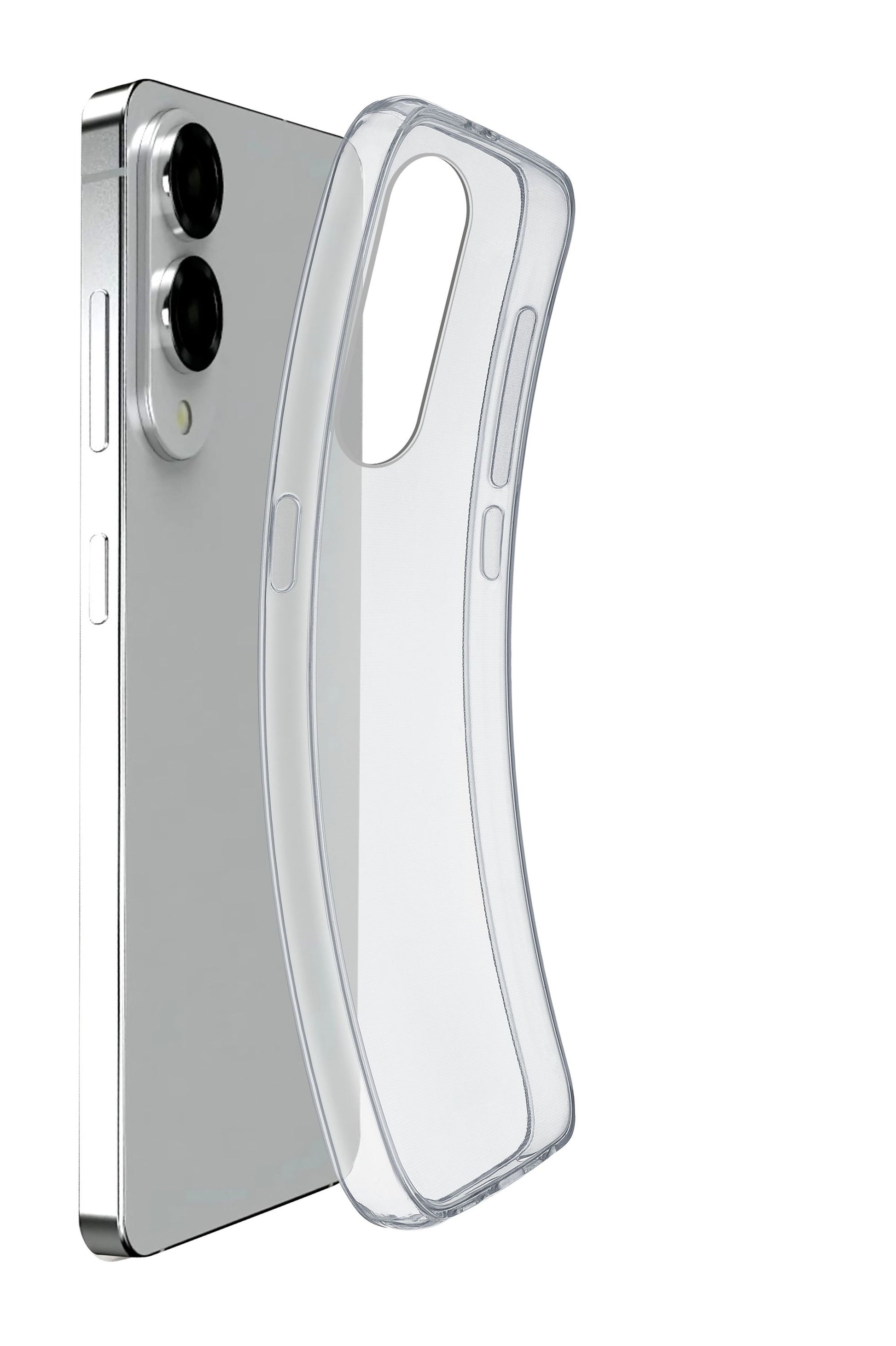 Cellularline Backcover Fine – für Samsung Galaxy S25 Edge – transparent