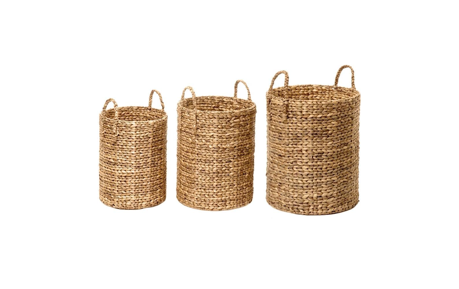Urbanara Aufbewahrungskorb 62,8 l – Seegras – Braun – Ø 400 × H 500 mm