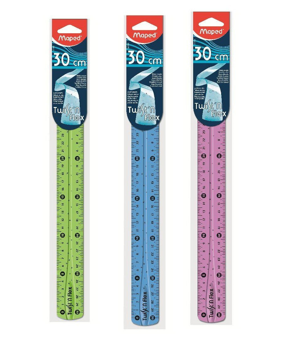 Maped Lineal – Kunststoff – 30 cm – flexibel