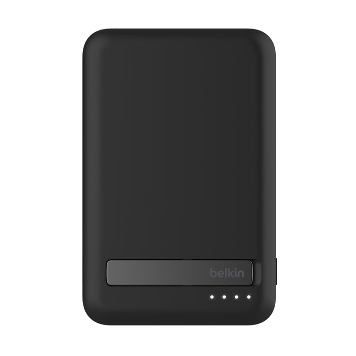 Belkin Powerbank 5000 mAh, Kabelloses Laden, mit Kabel