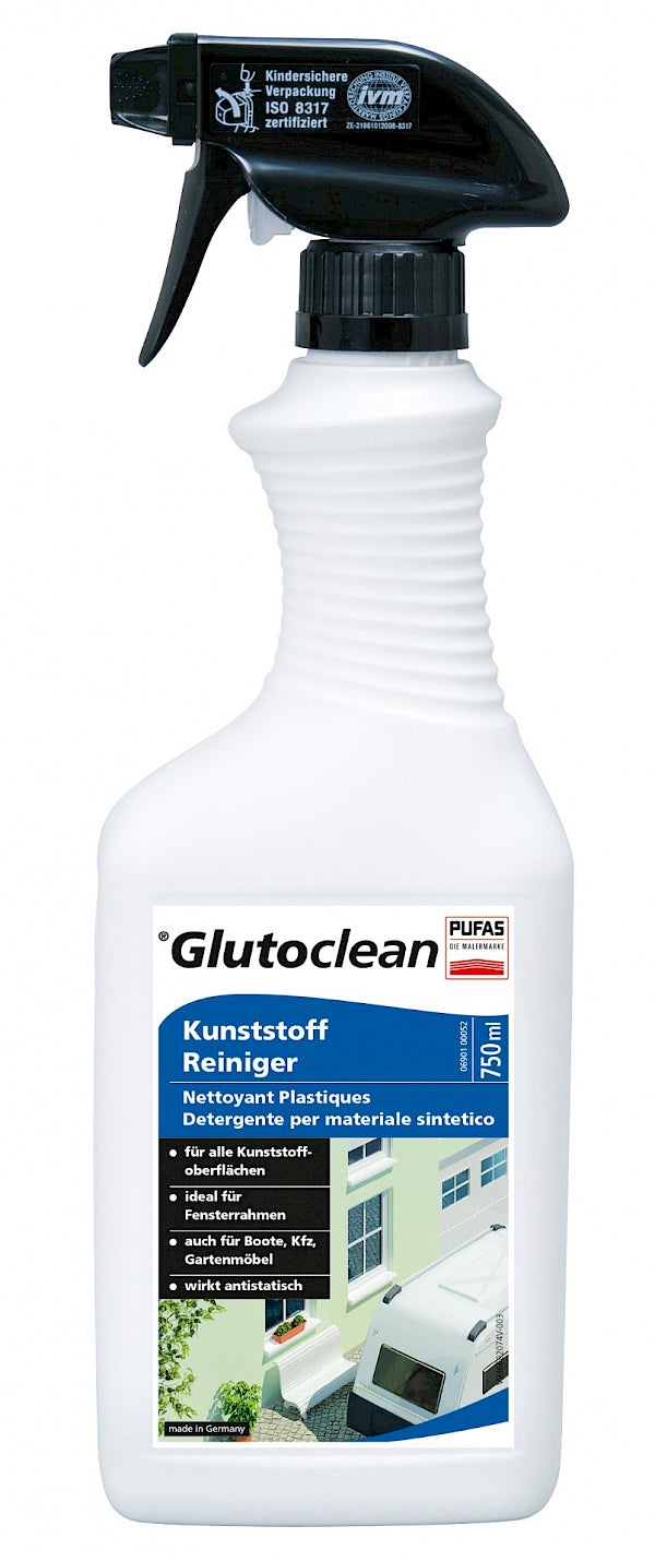 Glutoclean Allzweckreiniger für Kunststoff – Flüssigkeit – 750 ml